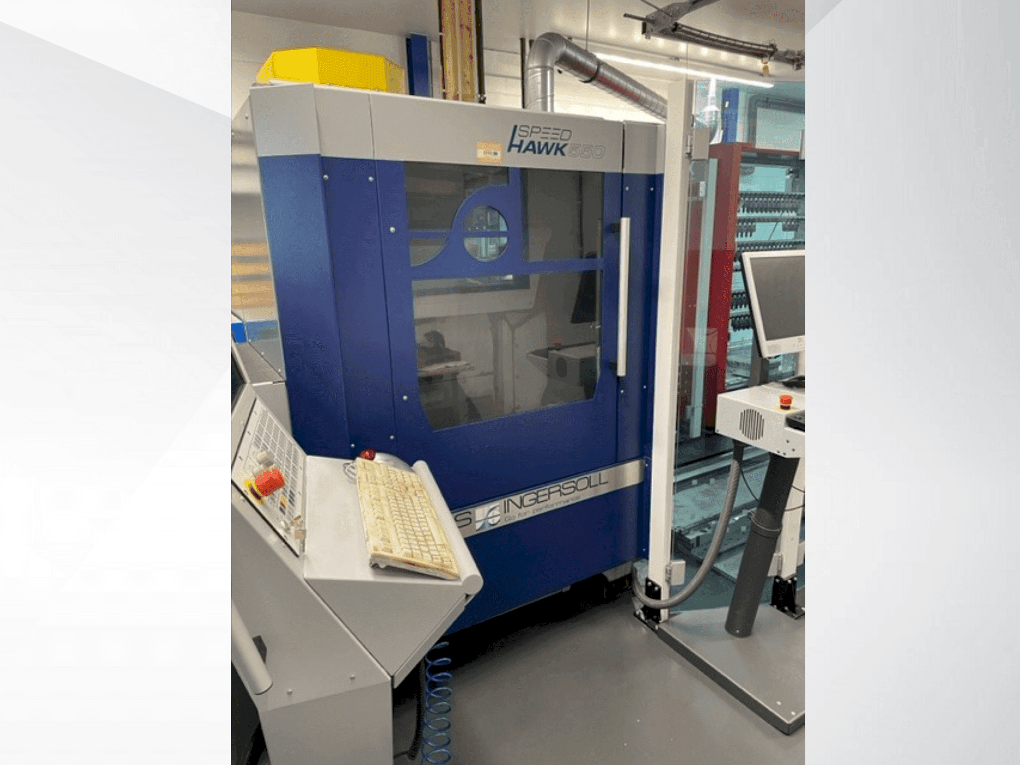 OPS INGERSOLL SPEED HAWK 550 Mašinos vaizdas iš priekio