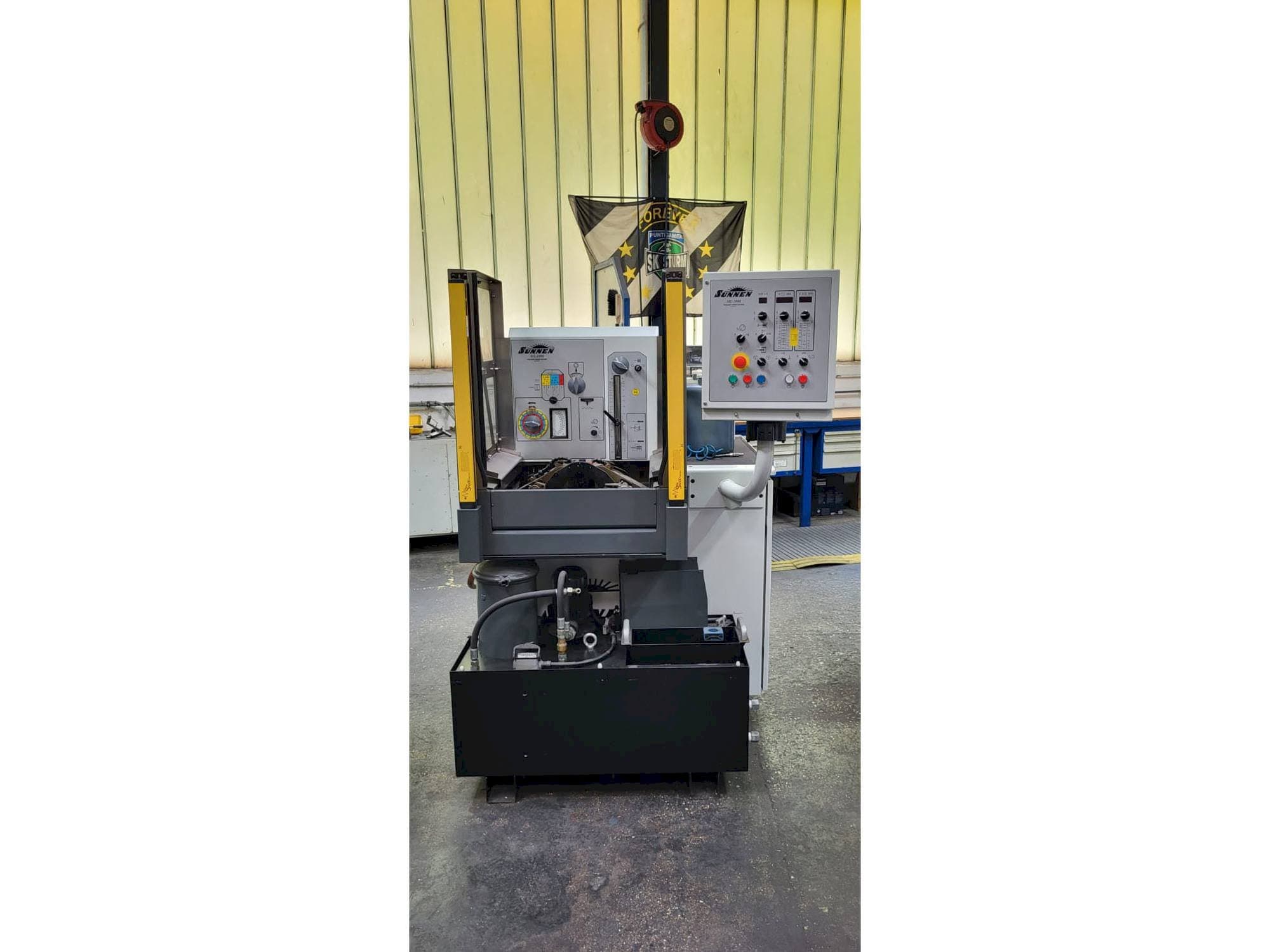 Sunnen ML-2000 Mašinos vaizdas iš priekio