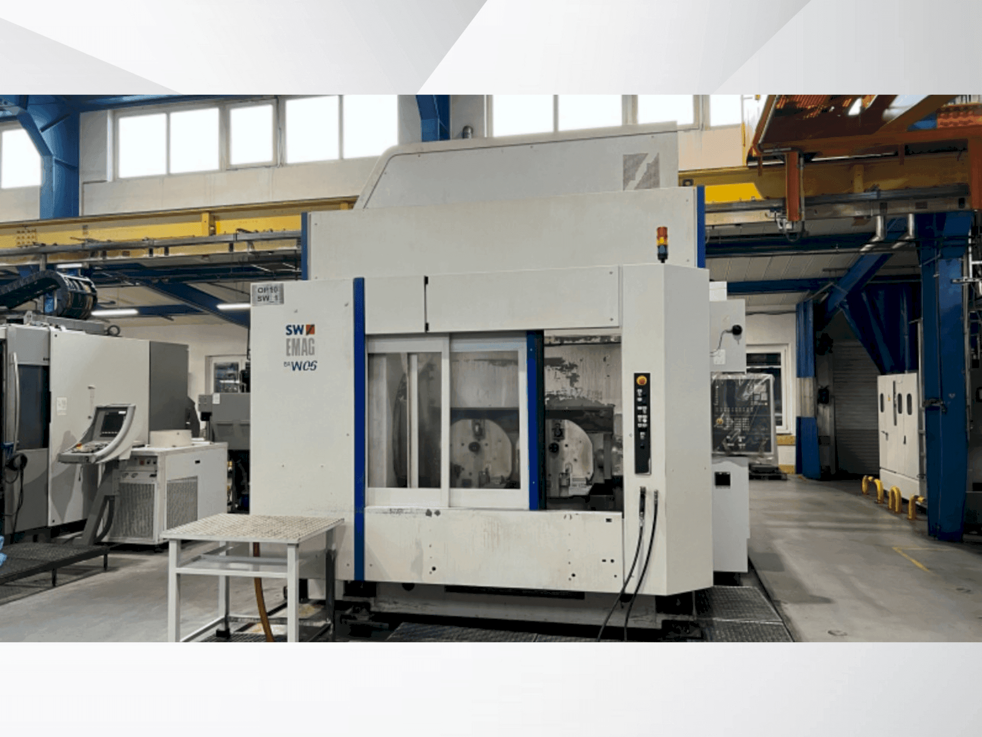 EMAG BAW 06-22 Mašinos vaizdas iš priekio