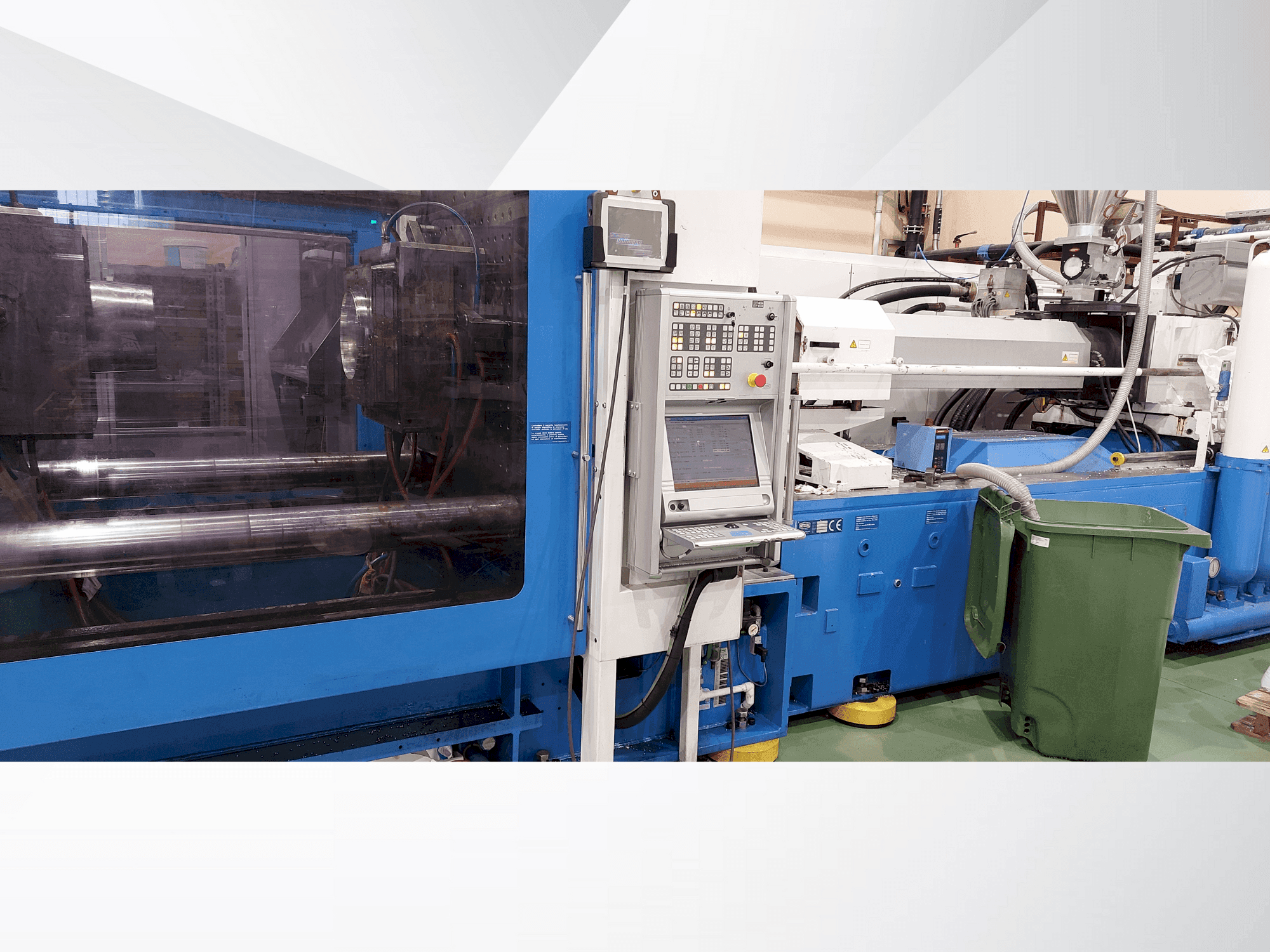 Netstal S 6000-5500E Mašinos vaizdas iš priekio