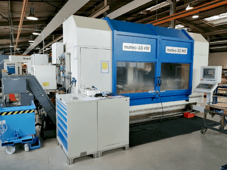 Matec 30 HV Mašinos vaizdas iš priekio
