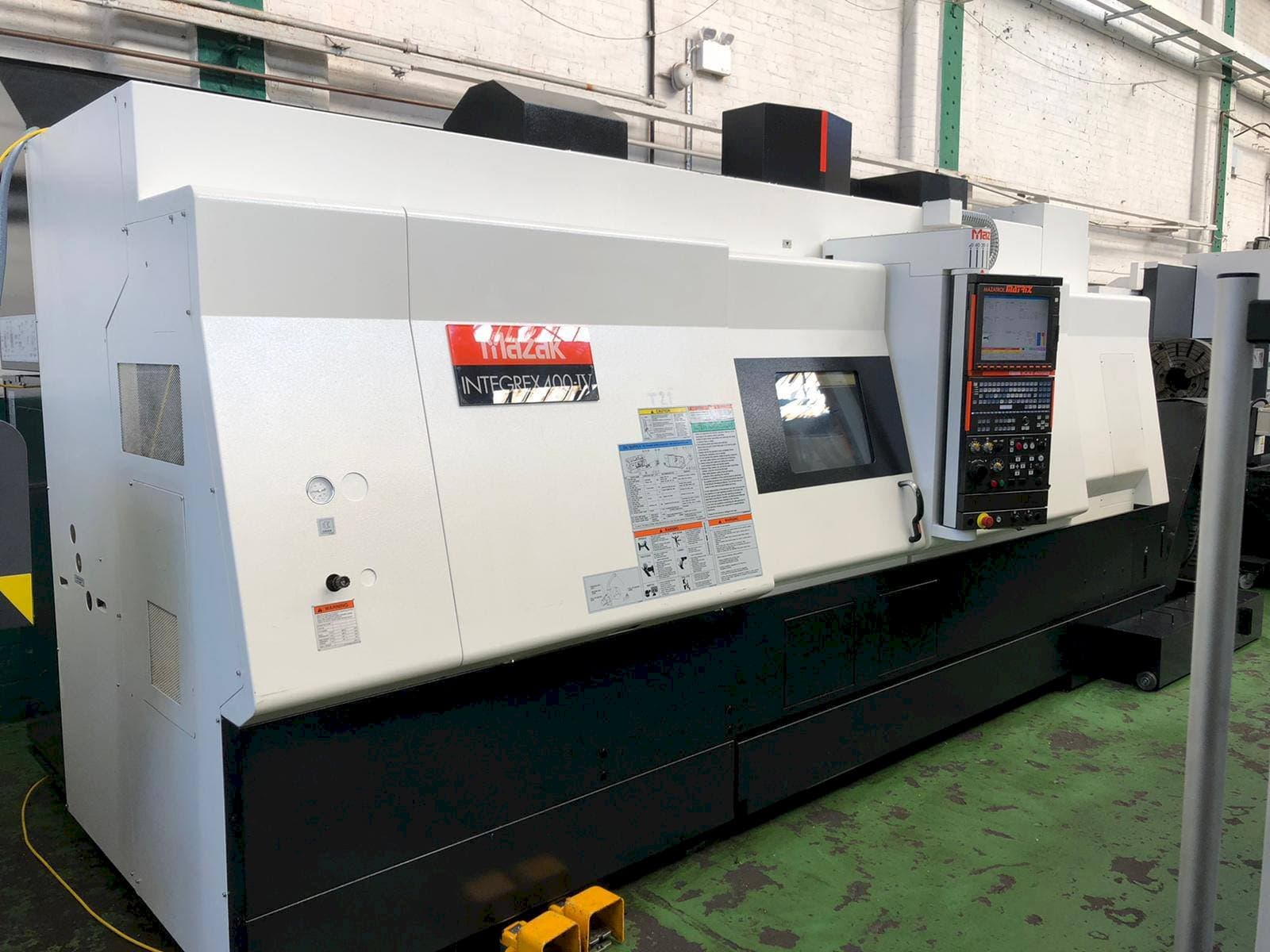 Mazak Integrex 400-IV Mašinos vaizdas iš priekio
