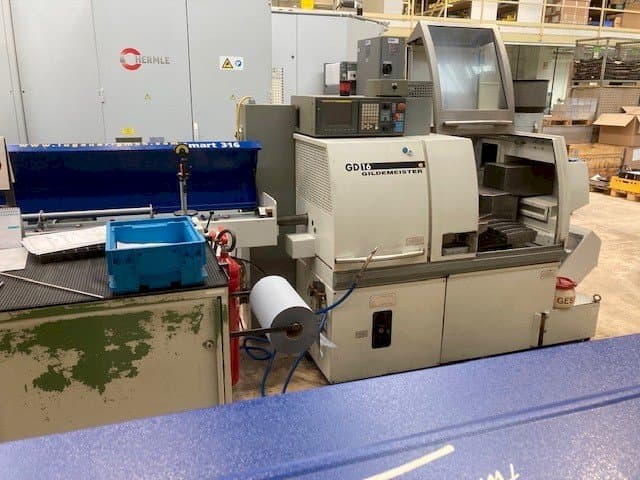 Gildemeister GD 16 Mašinos vaizdas iš priekio