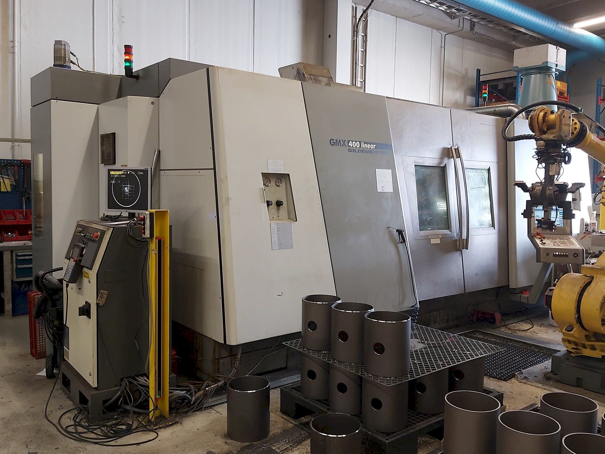 Gildemeister GMX 400 Linear Mašinos vaizdas iš priekio