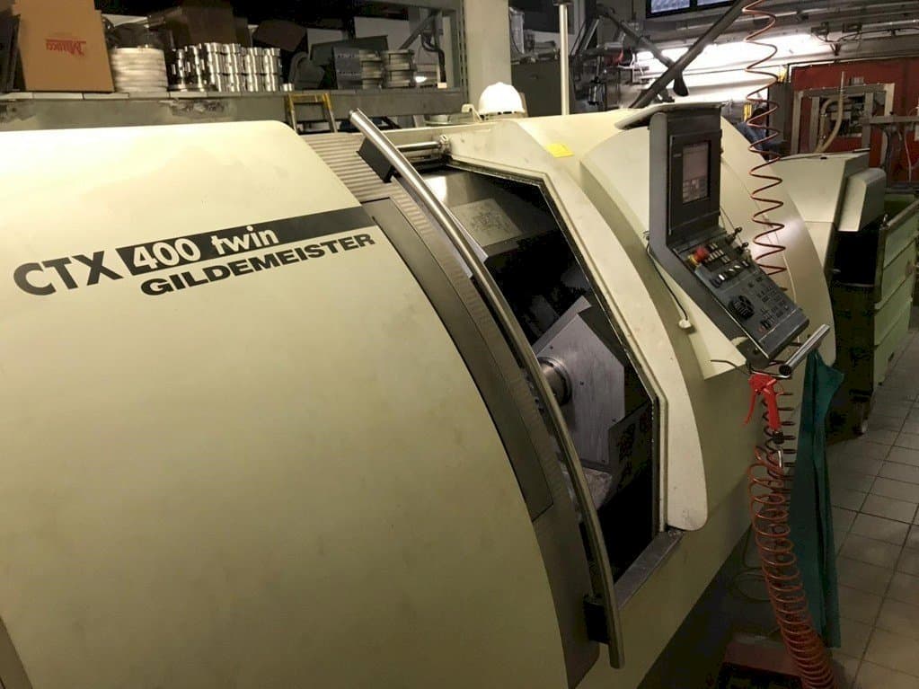 Gildemeister CTX 400 Twin Mašinos vaizdas iš priekio