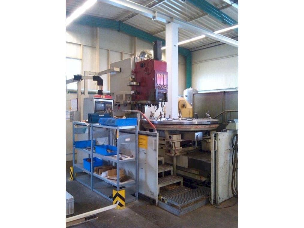 STAMA MC 430- GÜ Mašinos vaizdas iš priekio