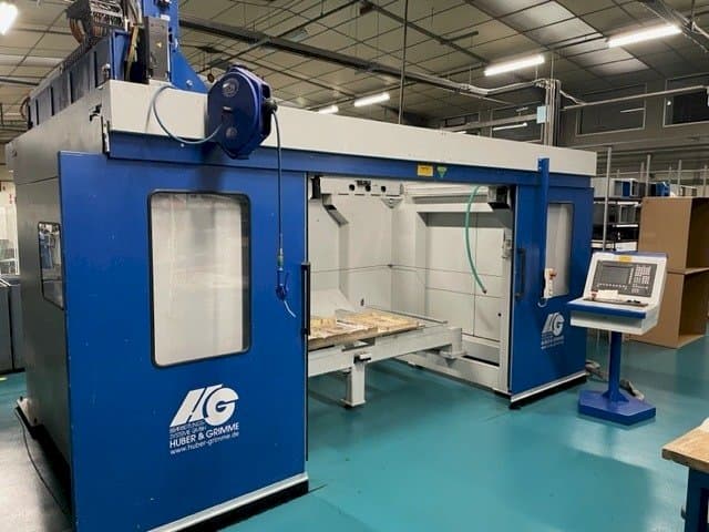 HG GRIMME GSF 20/10 Mašinos vaizdas iš priekio