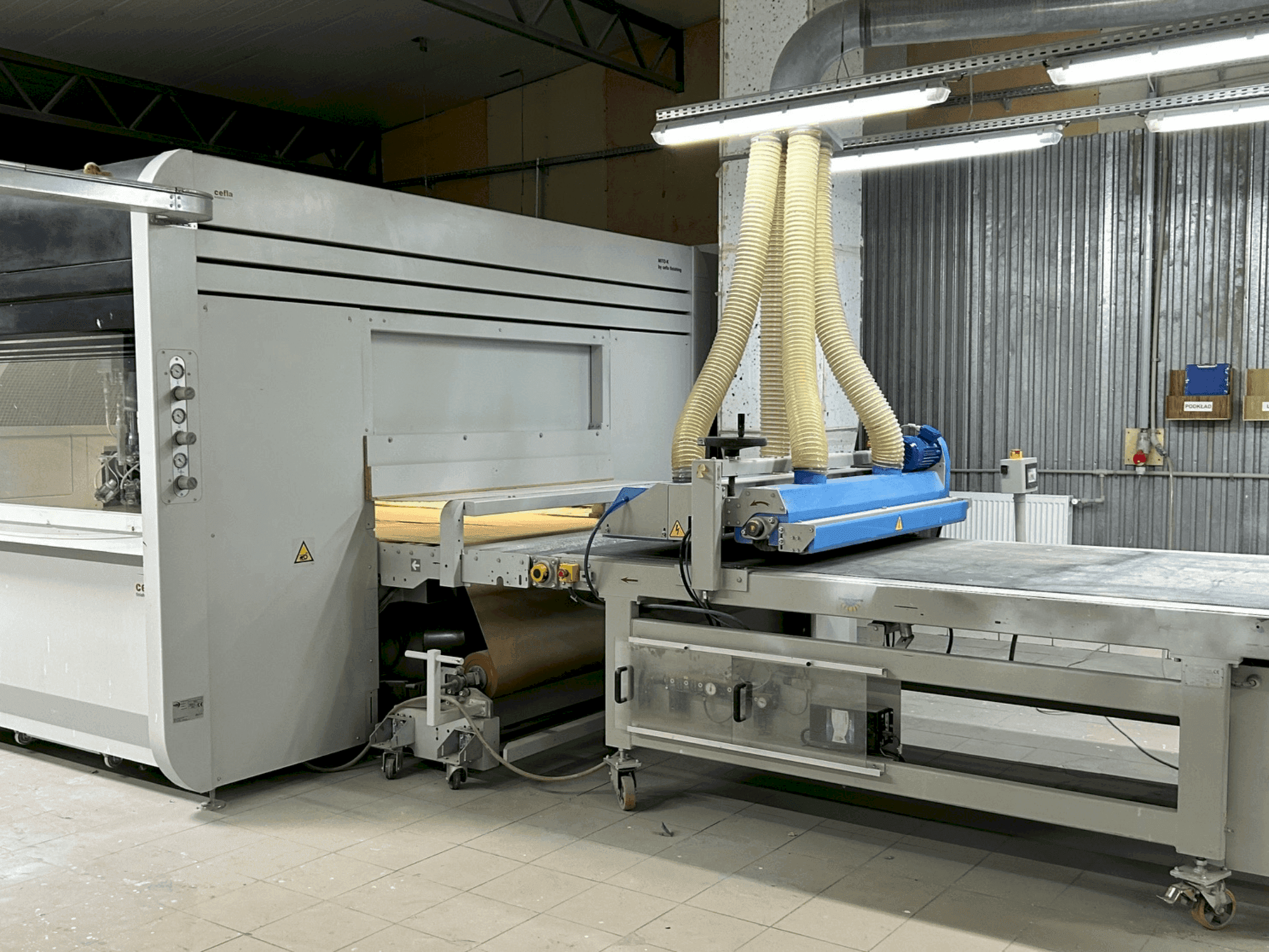 CEFLA MITO K Mašinos vaizdas iš priekio