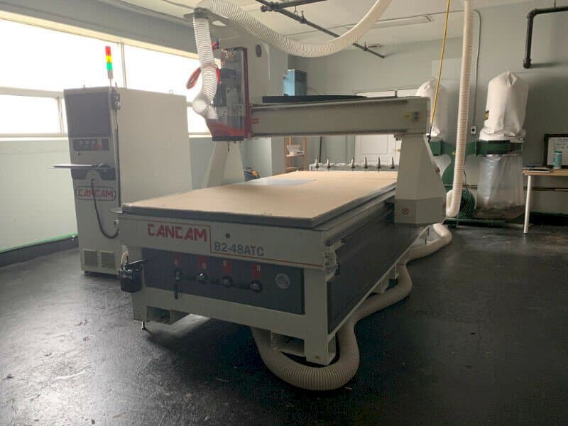 CanCam B2-48 ATC Mašinos vaizdas iš priekio