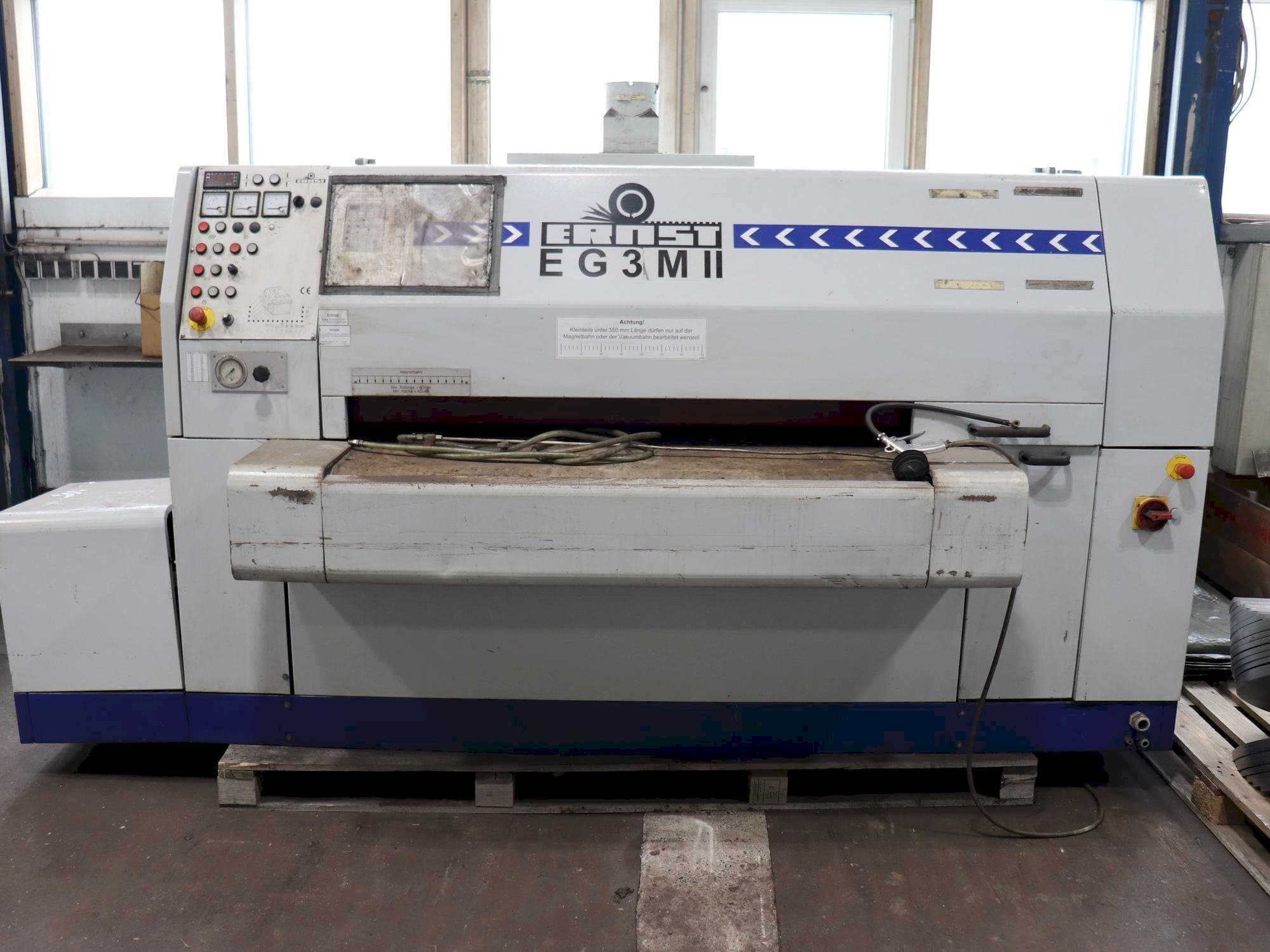 ERNST EG3M II Mašinos vaizdas iš priekio