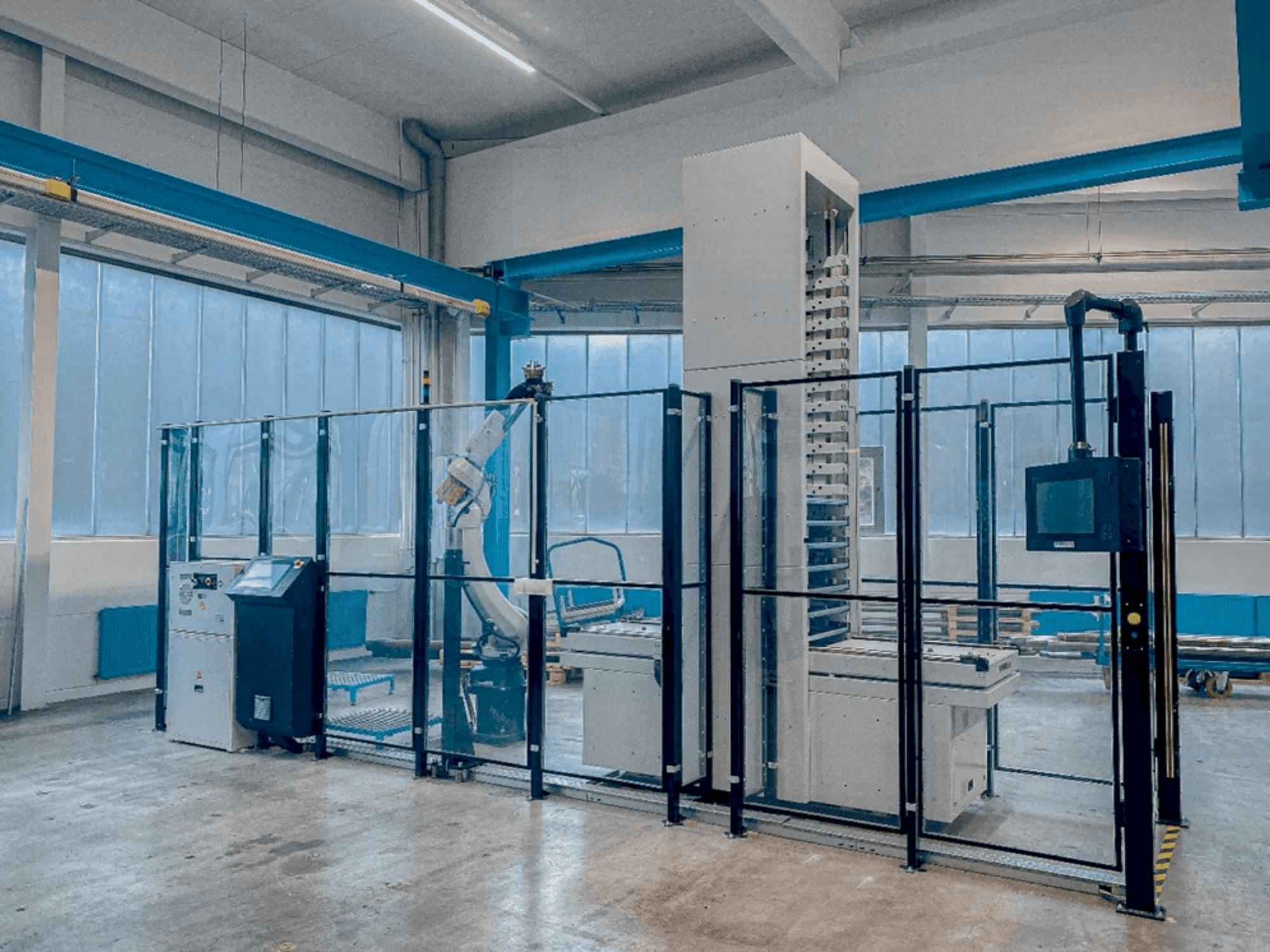 FANUC ARC Mate 120iD/35, M-20iD/35 Mašinos vaizdas iš priekio