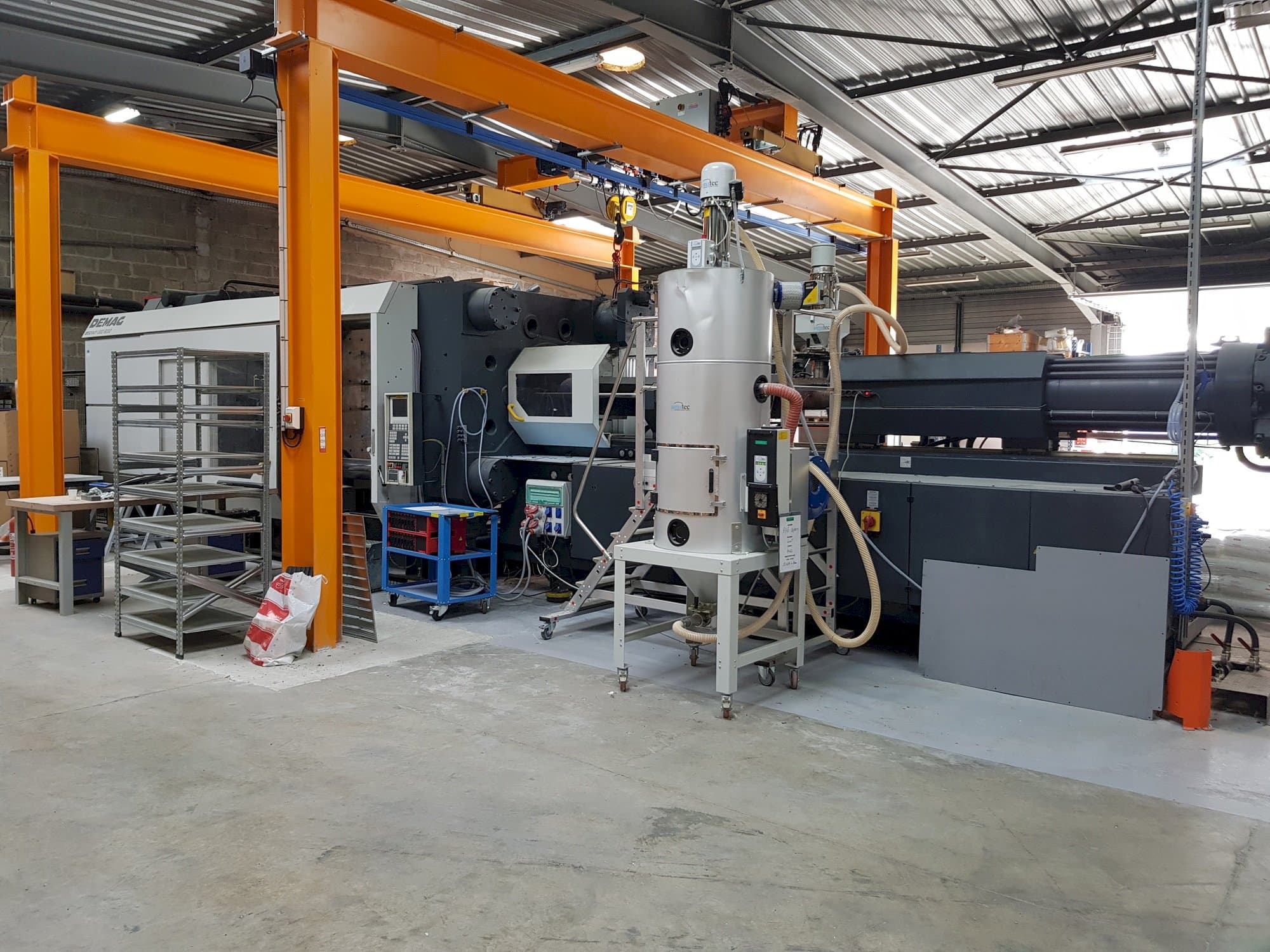 DEMAG ERGOTECH 1300-8000 Mašinos vaizdas iš priekio