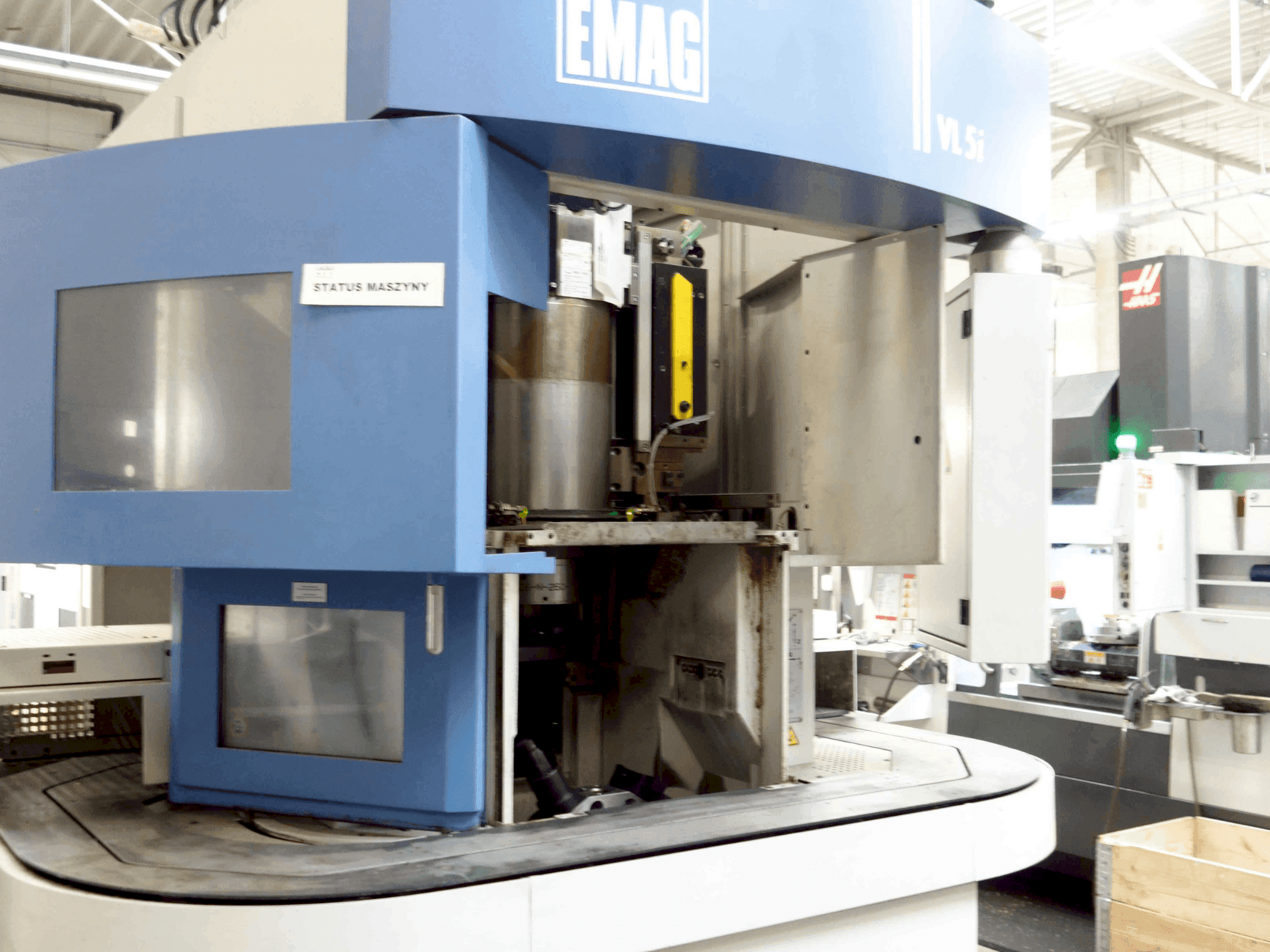 EMAG VSC 250 Mašinos vaizdas iš priekio