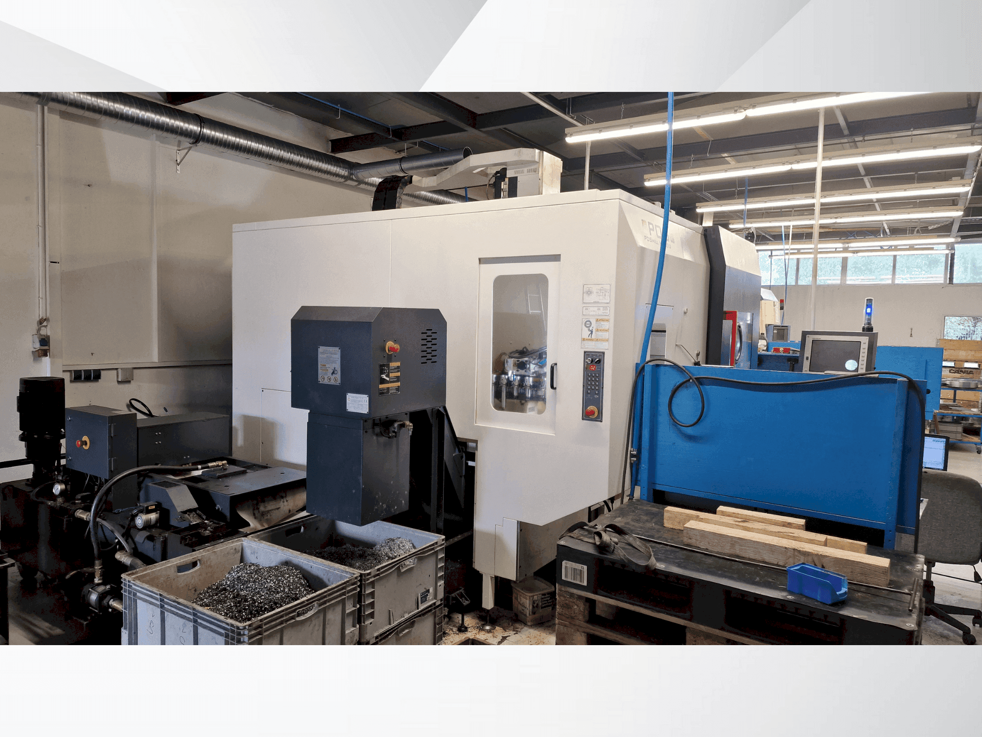 POSmill H 500 U Mašinos vaizdas iš priekio