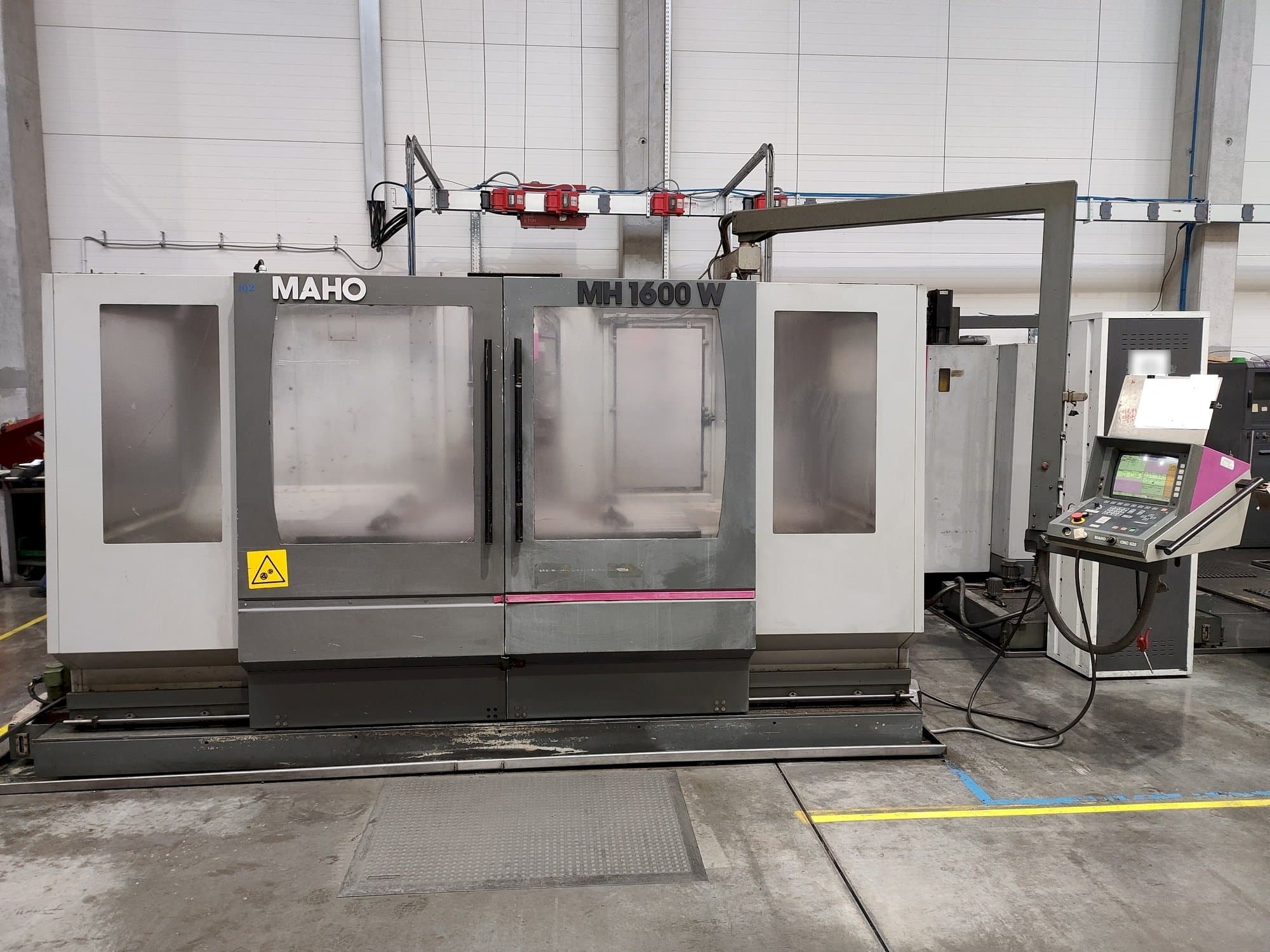 Maho MH 1600 W Mašinos vaizdas iš priekio