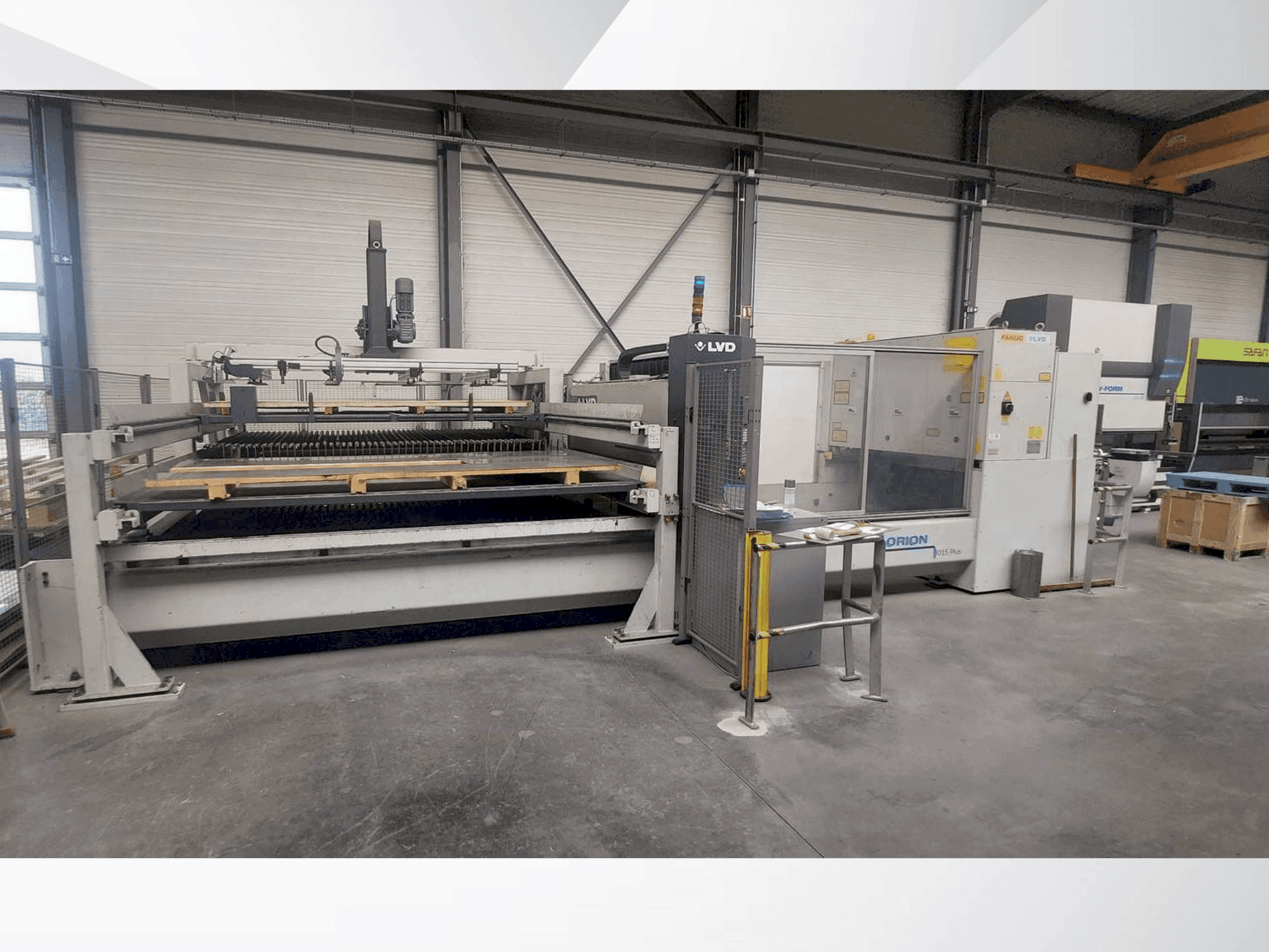 LVD Orion 4KW Mašinos vaizdas iš priekio