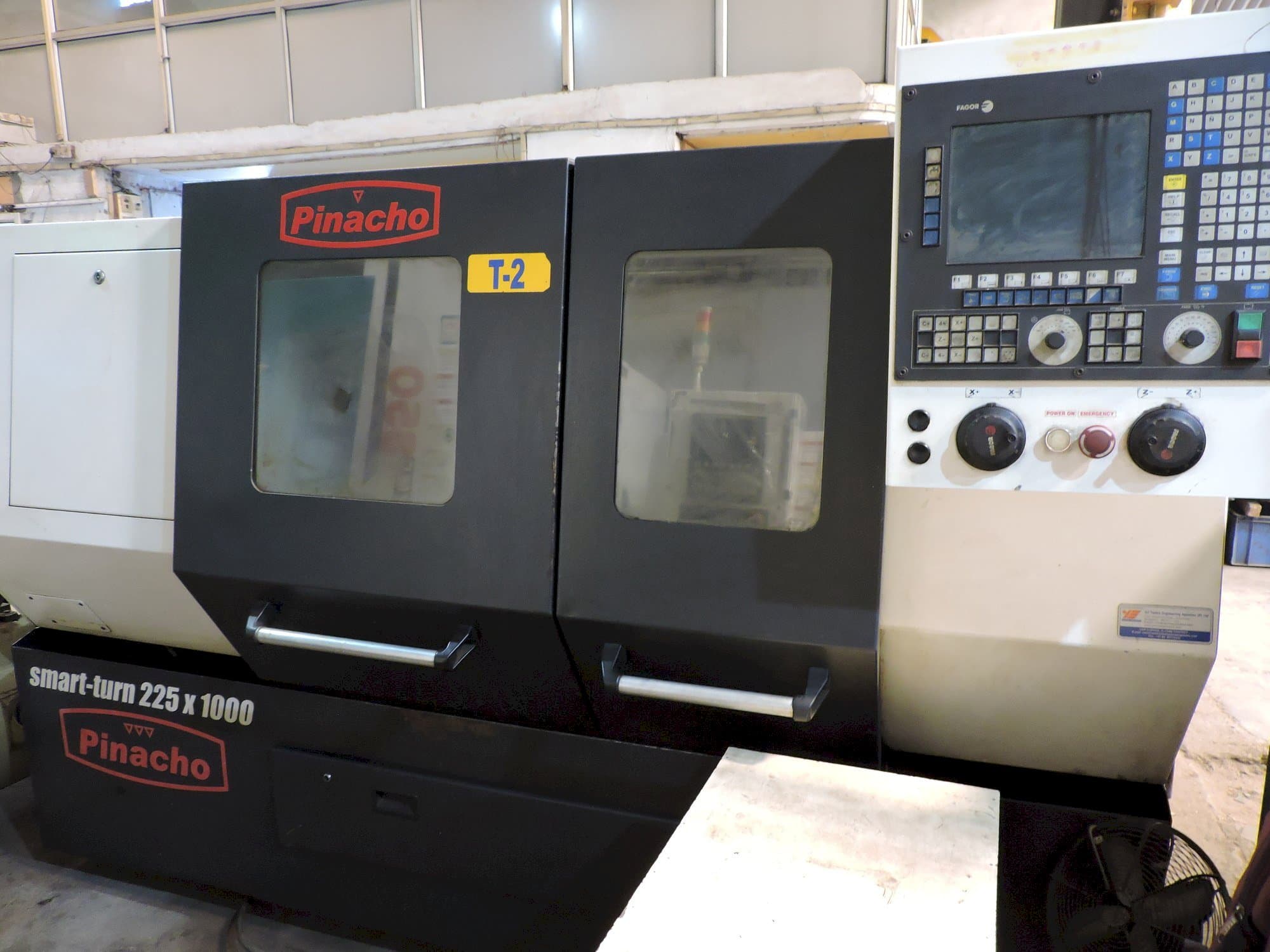 Pinacho Smart Turn 225 x 1000 Mašinos vaizdas iš priekio