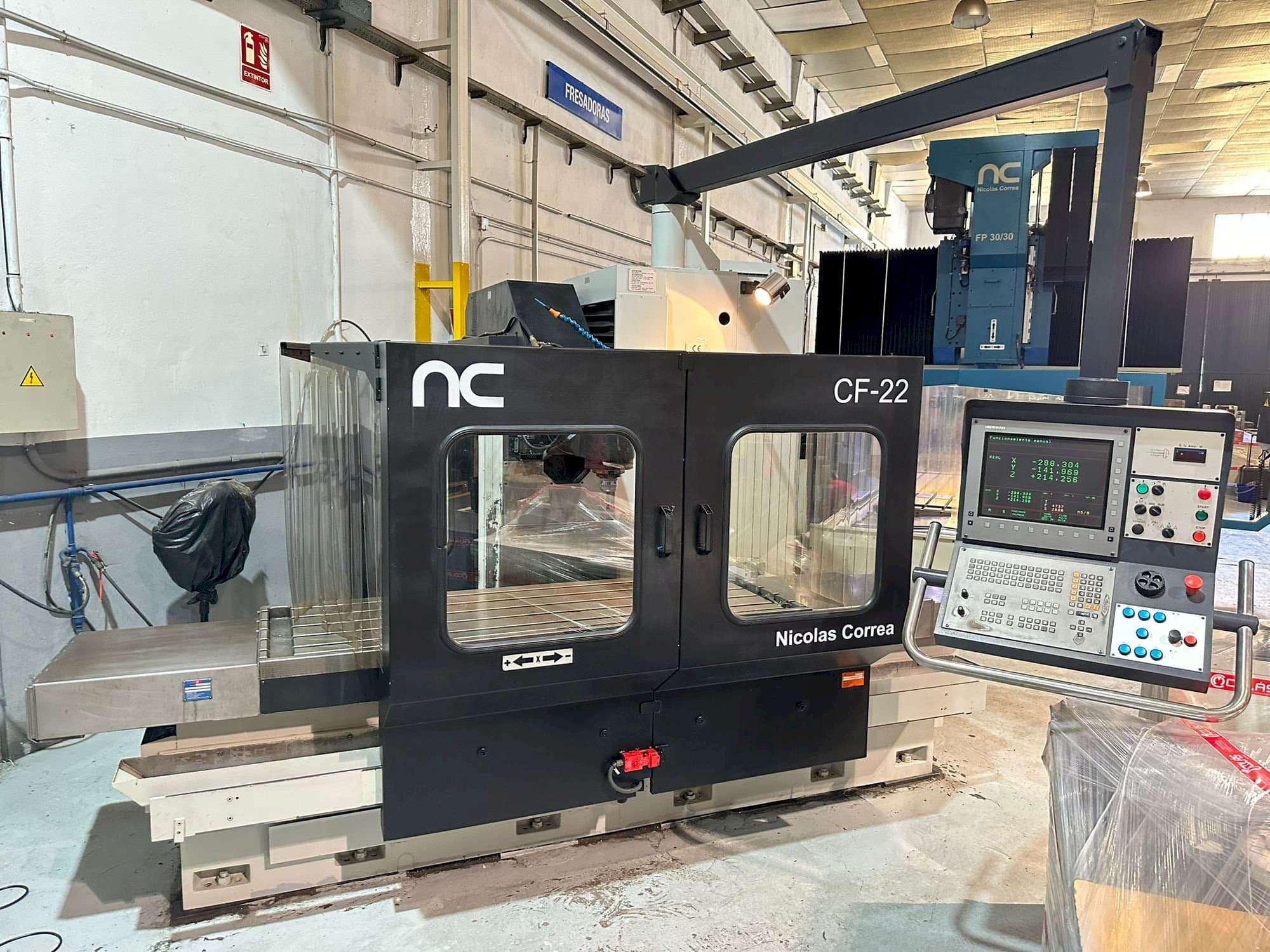 Nicolas Correa CF22/20 Mašinos vaizdas iš priekio