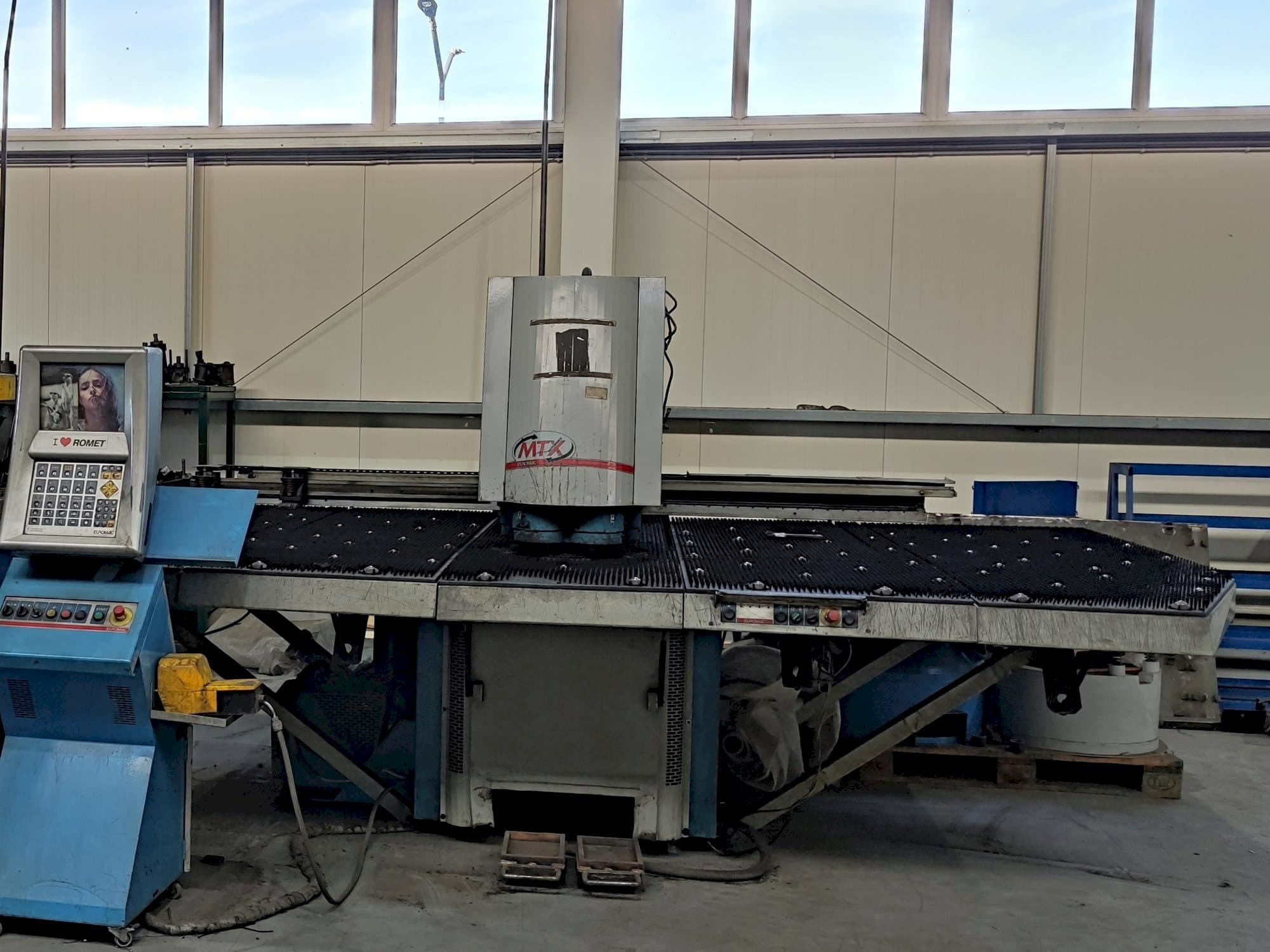 Euromac MTX INDEX Mašinos vaizdas iš priekio