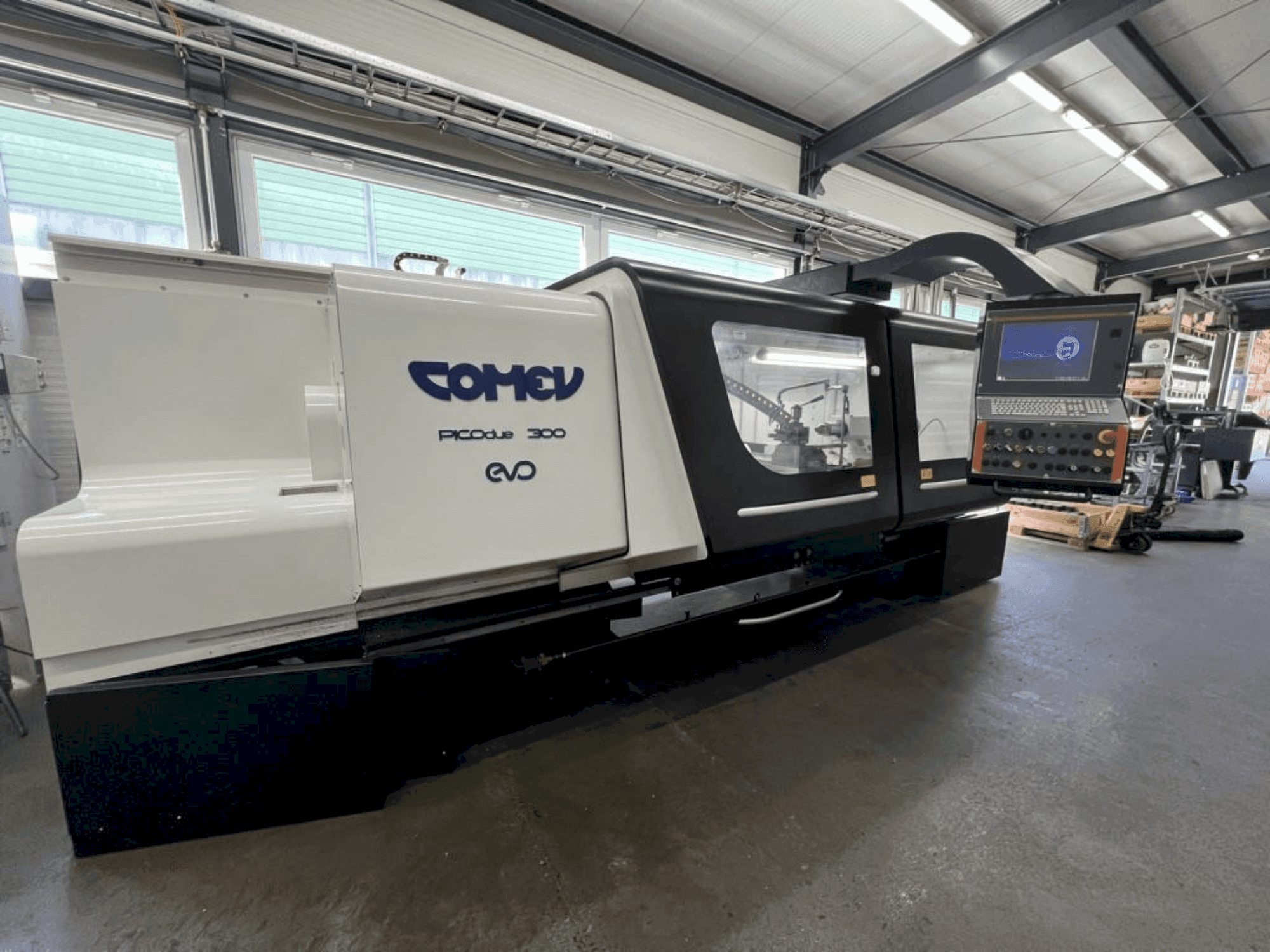 COMEV PICOdue 300 EVO Mašinos vaizdas iš priekio
