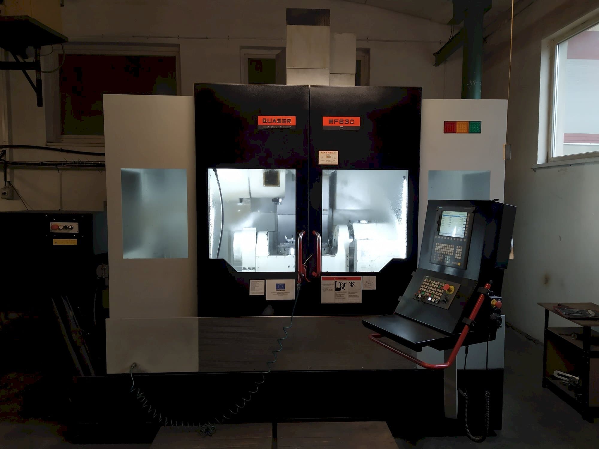 Quaser MF 630C Mašinos vaizdas iš priekio