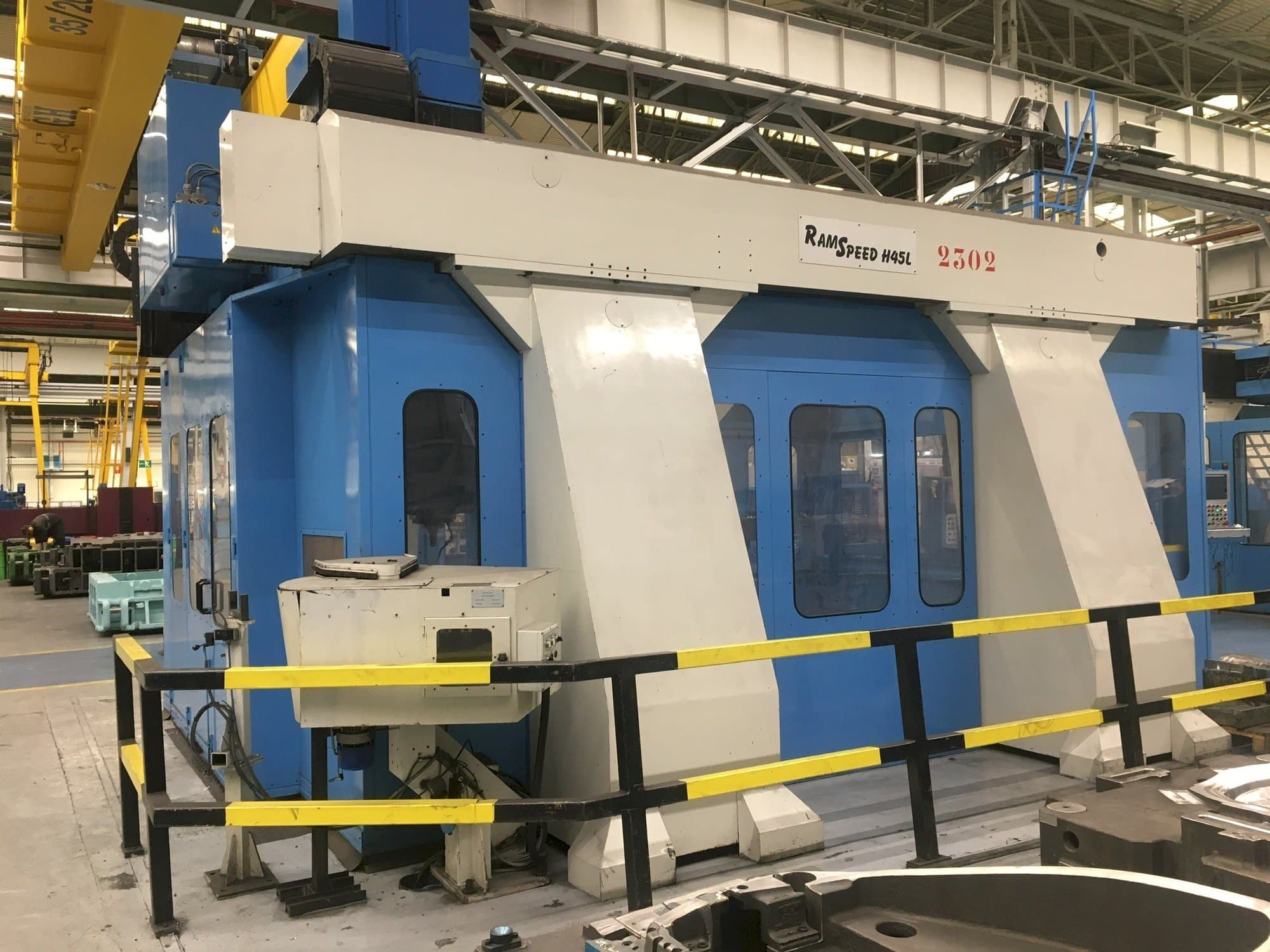 Rambaudi Ramspeed H 45L Mašinos vaizdas iš priekio