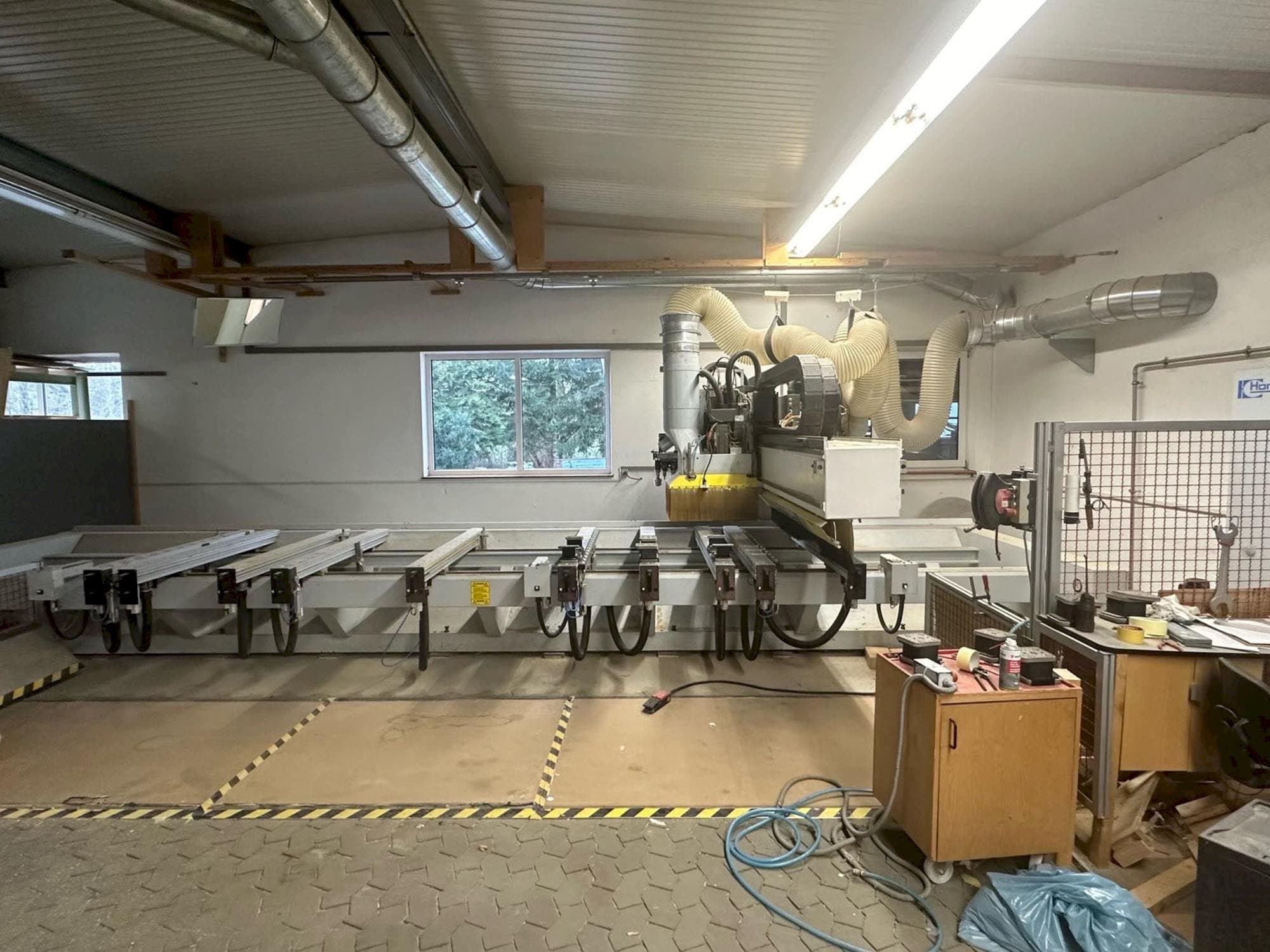 HOMAG BAZ20/50/16/K Mašinos vaizdas iš priekio