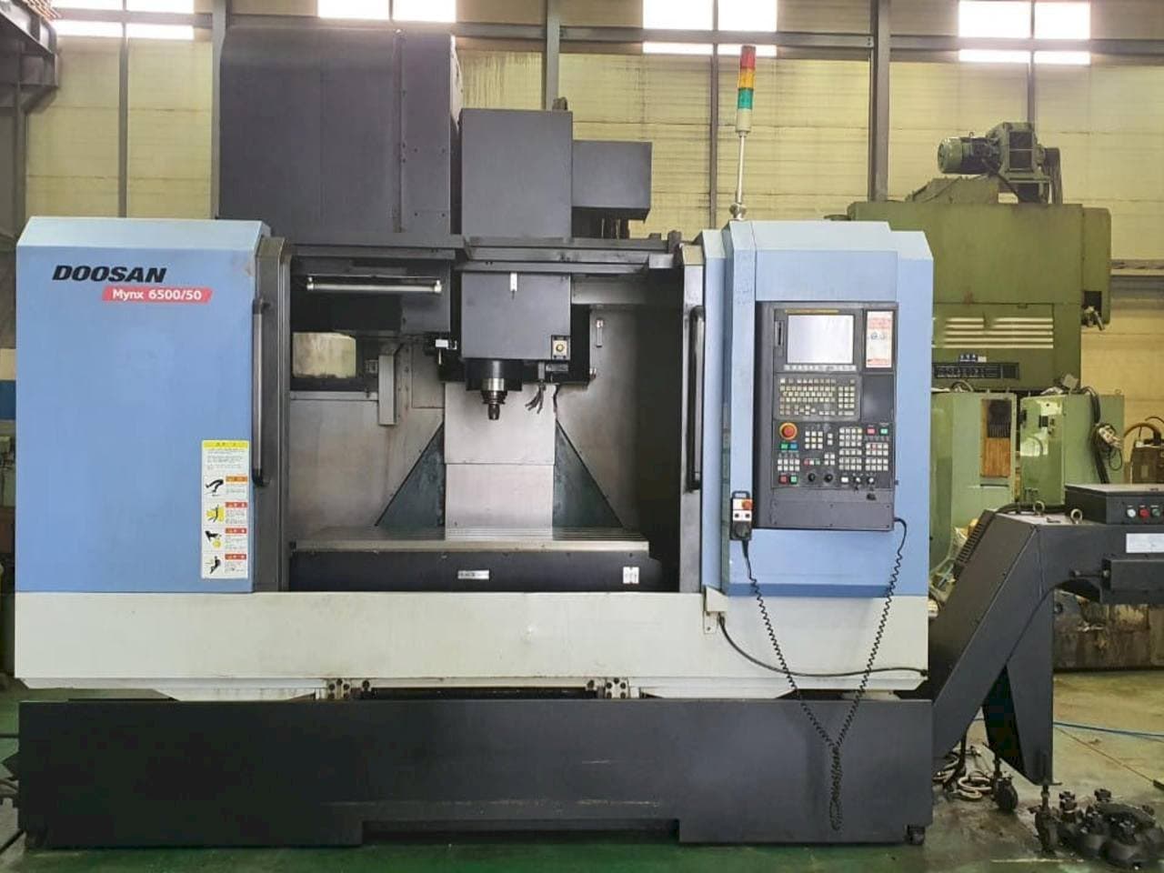Doosan Mynx 6500/50 Mašinos vaizdas iš priekio