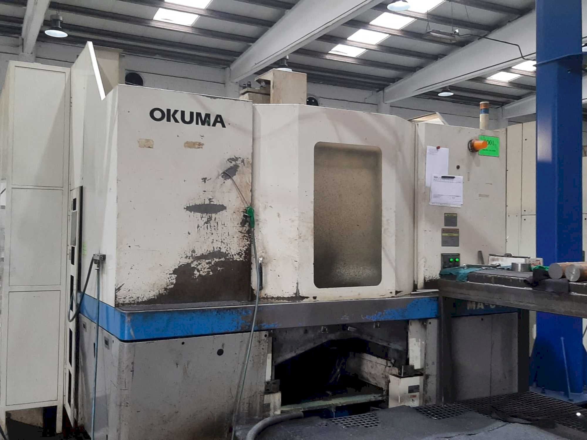 Okuma MA-60HB Mašinos vaizdas iš priekio