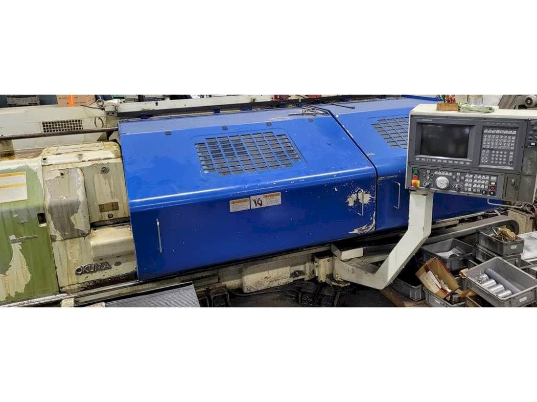 Okuma LH35 Mašinos vaizdas iš priekio
