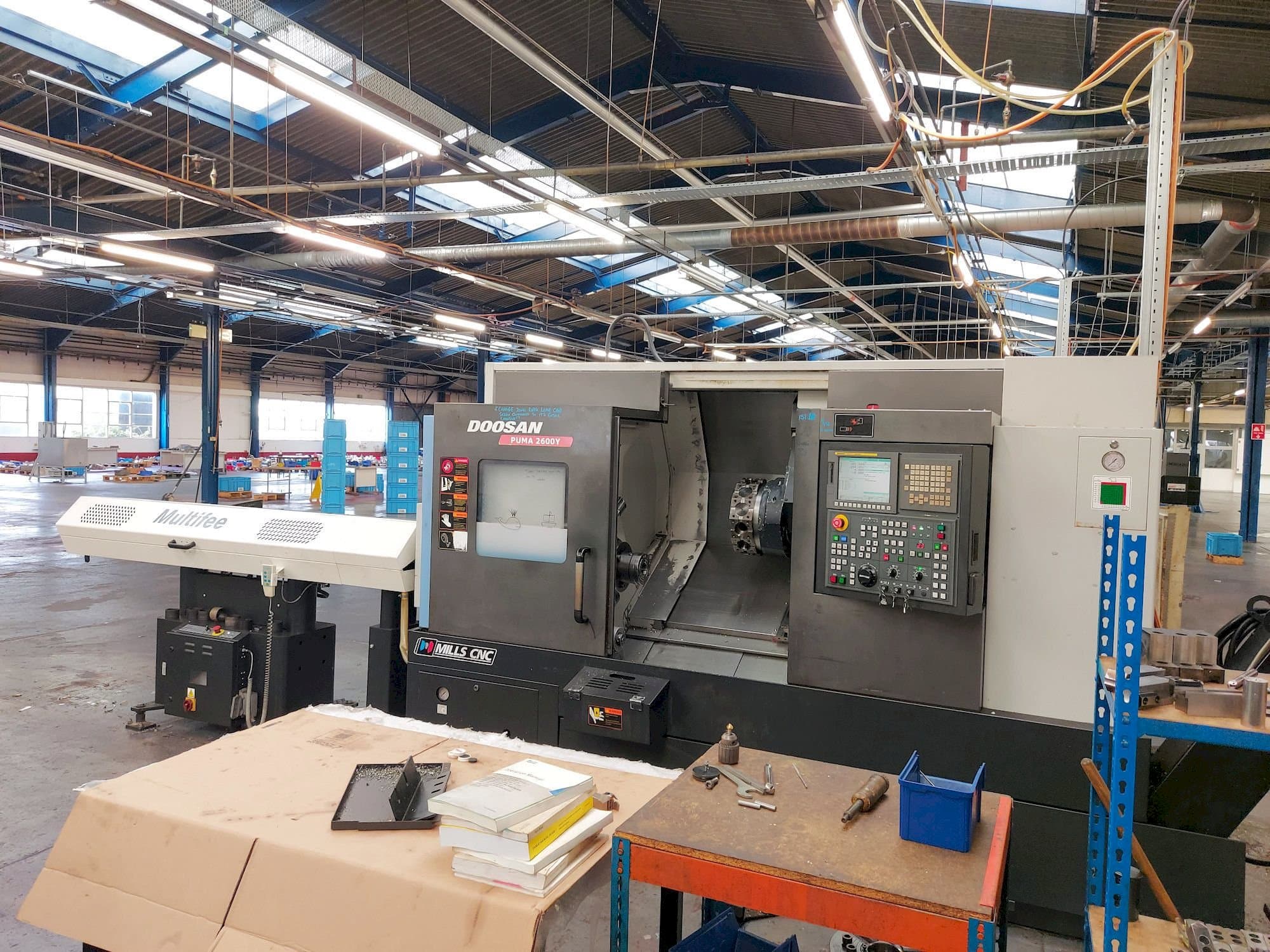 Doosan Puma 2600Y Mašinos vaizdas iš priekio