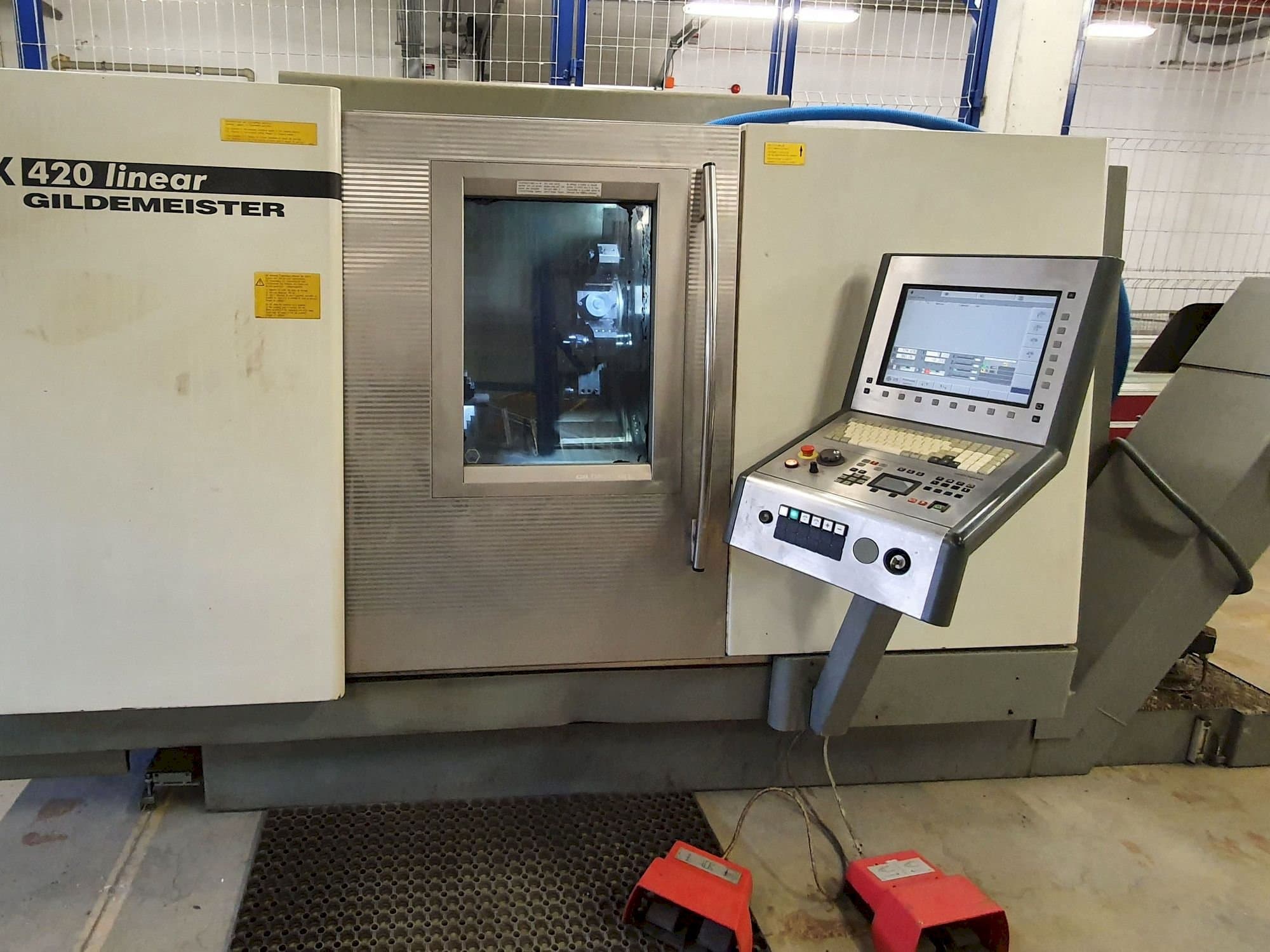 Gildemeister CTX 420 linear Mašinos vaizdas iš priekio