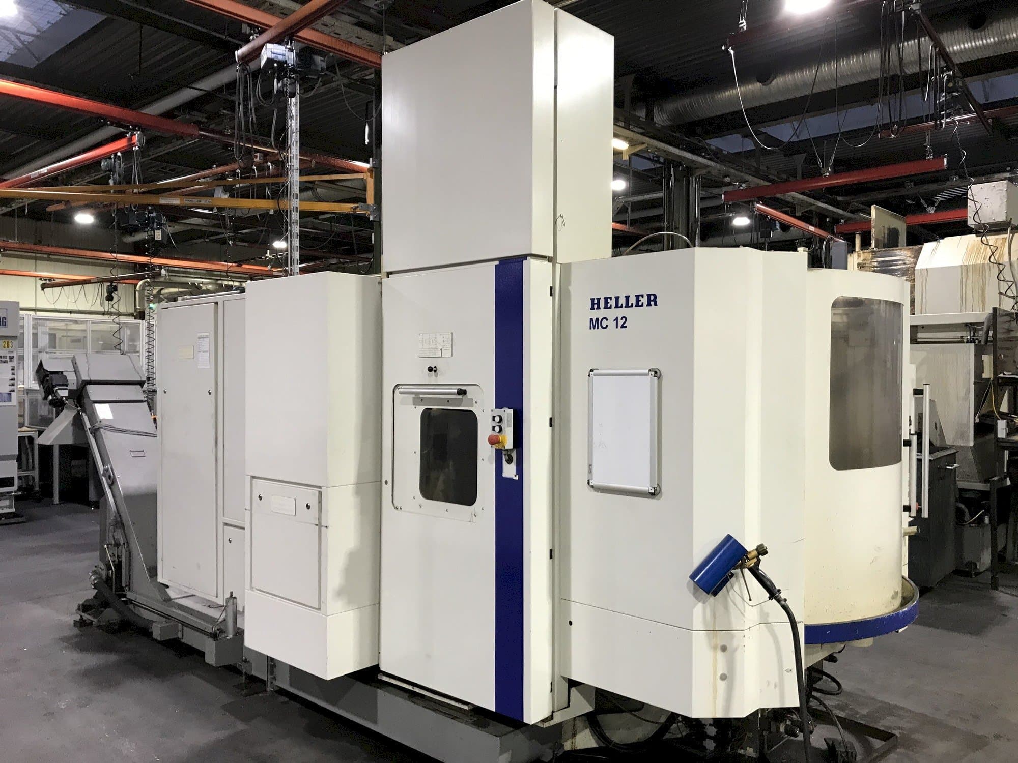 HELLER MC 12 Mašinos vaizdas iš priekio