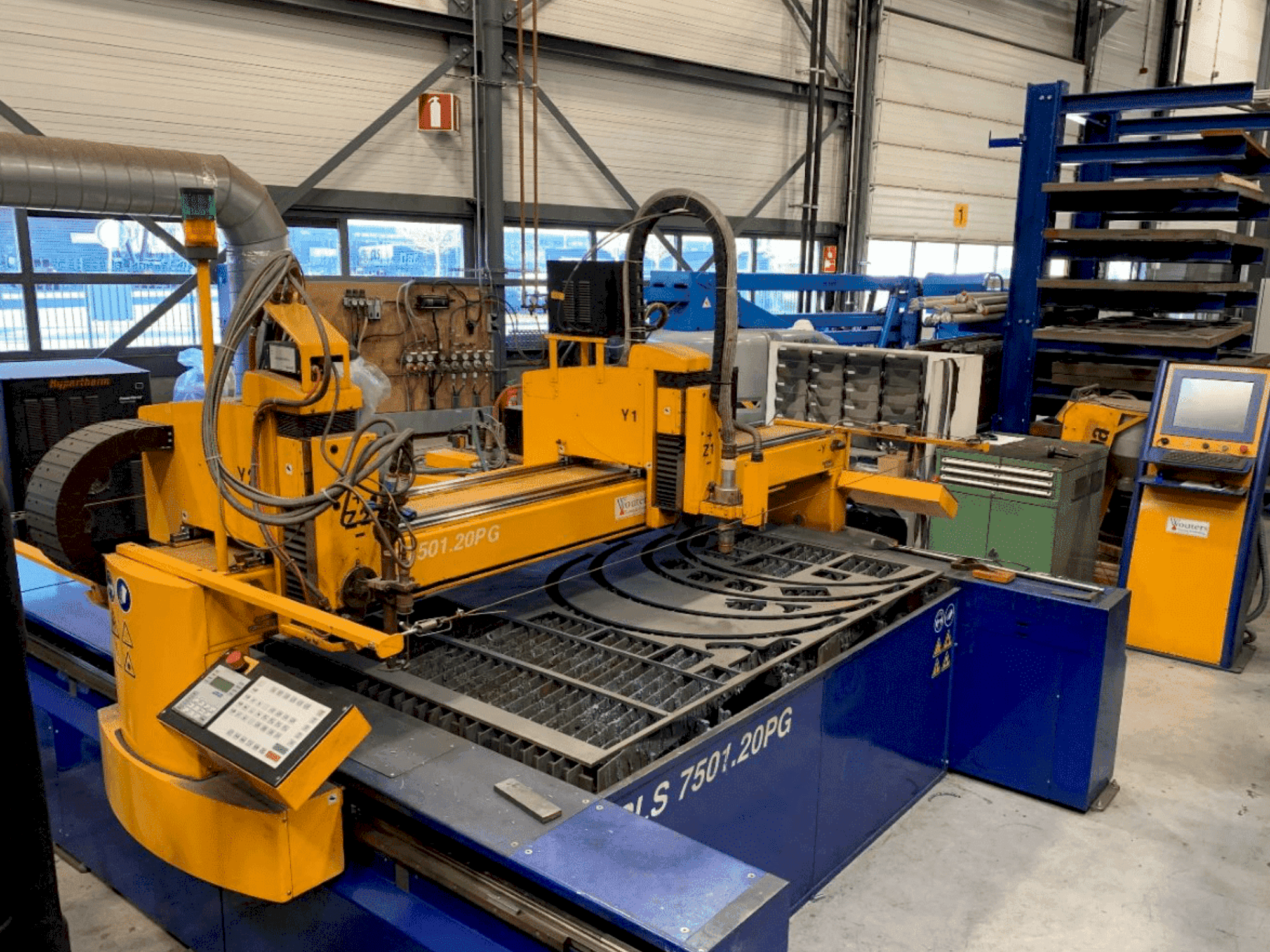 MicroStep PLS7501.20PG Mašinos vaizdas iš priekio