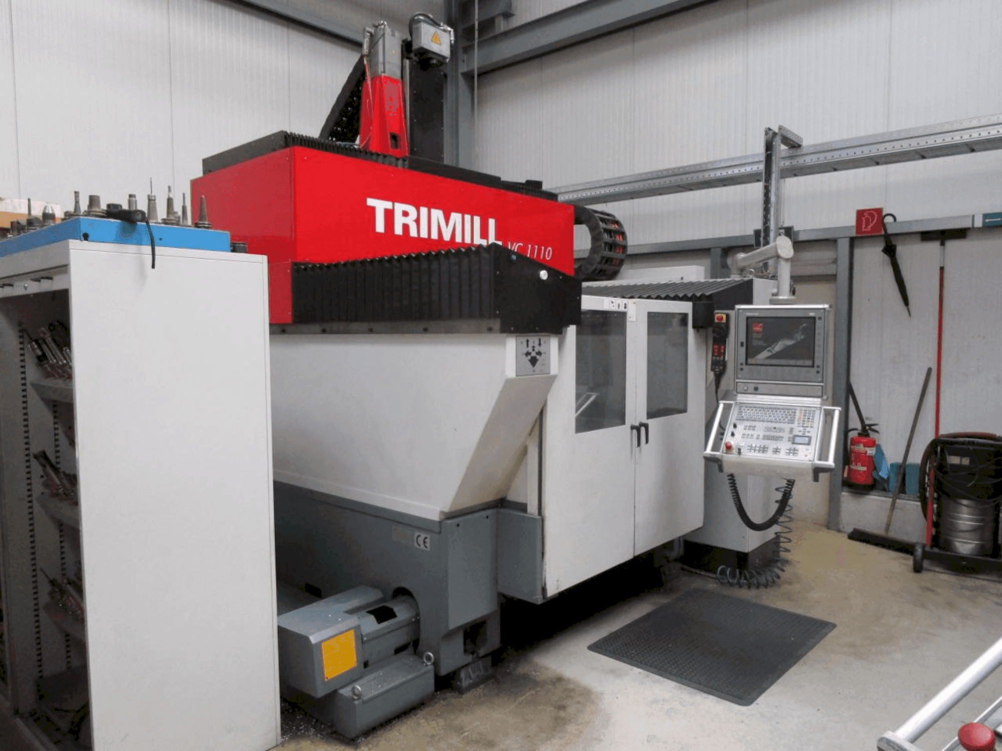 TRIMILL VC1110 Mašinos vaizdas iš priekio