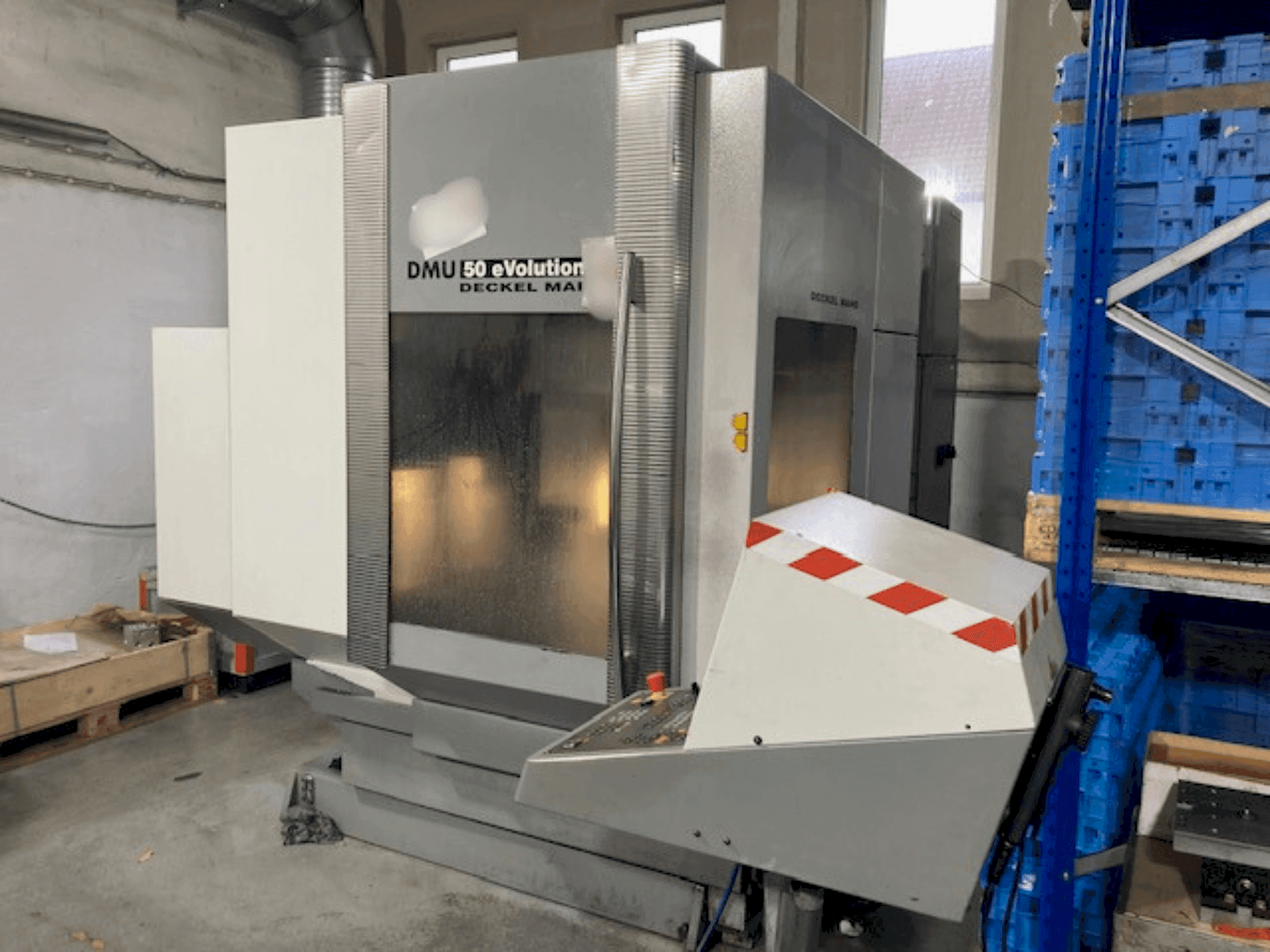 DMG MORI DMU 50 evolution Mašinos vaizdas iš priekio