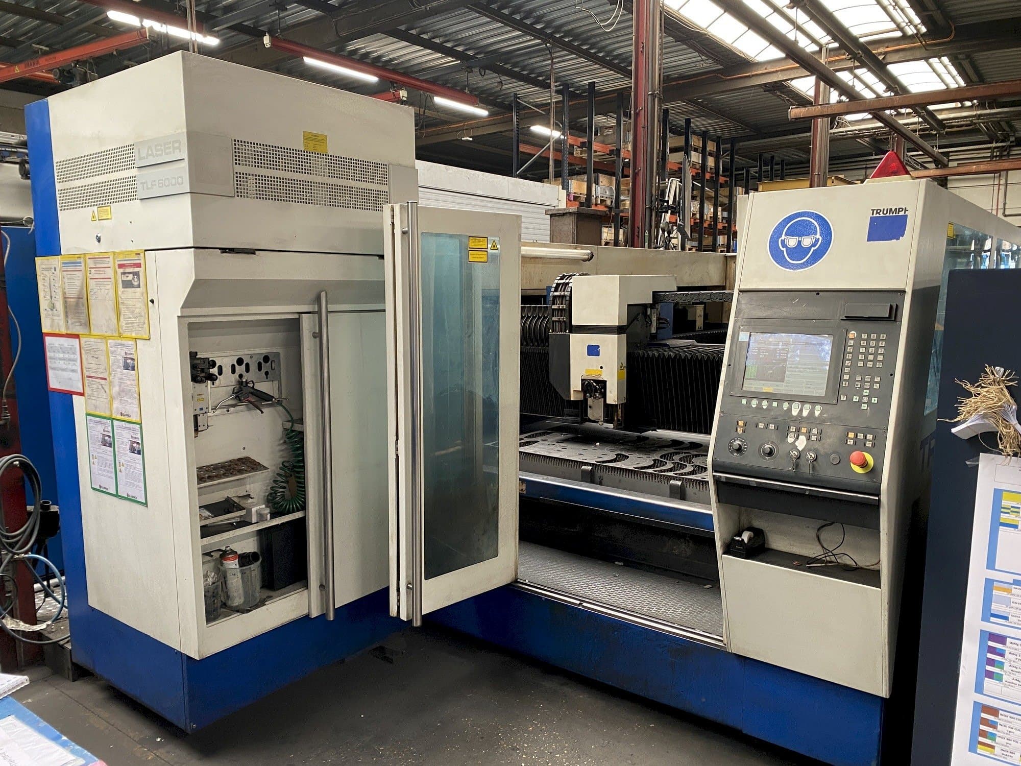 Trumpf Trumatic L3050 Mašinos vaizdas iš priekio