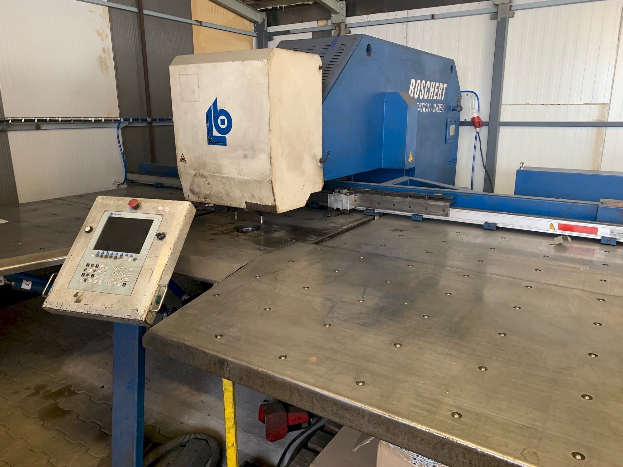 Boschert EL 1250 Rota-Index Mašinos vaizdas iš priekio