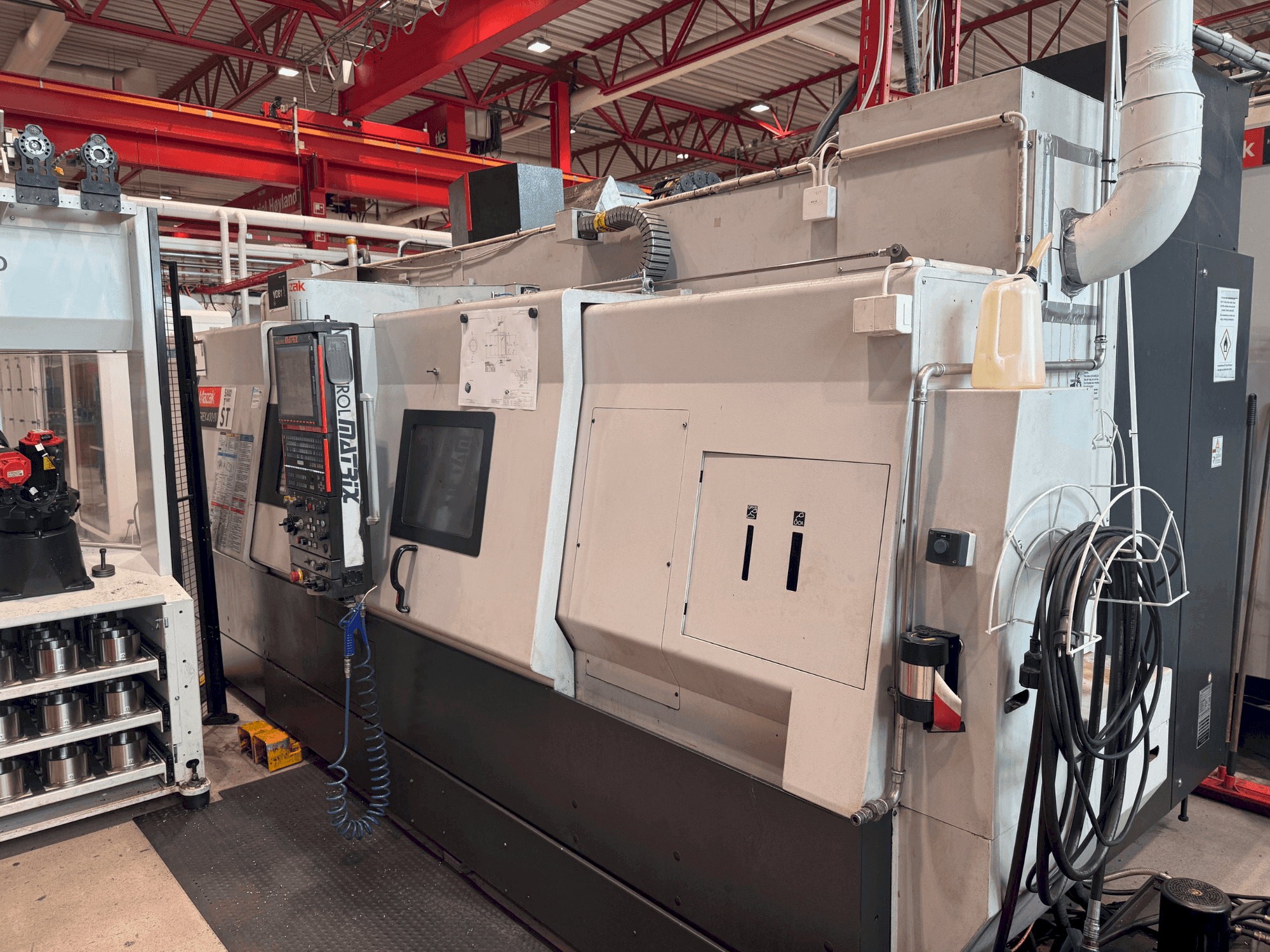 Mazak Integrex 400-IV ST Mašinos vaizdas iš priekio