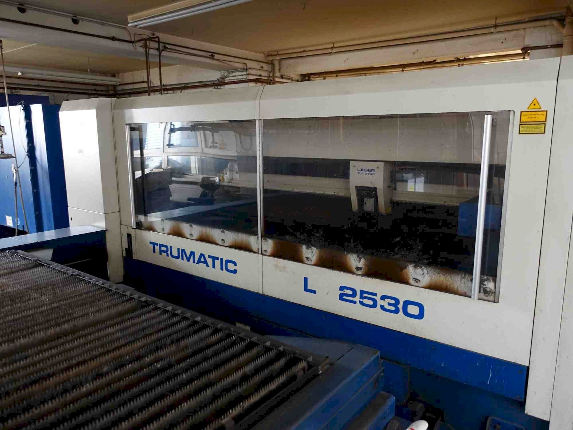 Trumpf Trumatic L2530 Mašinos vaizdas iš priekio