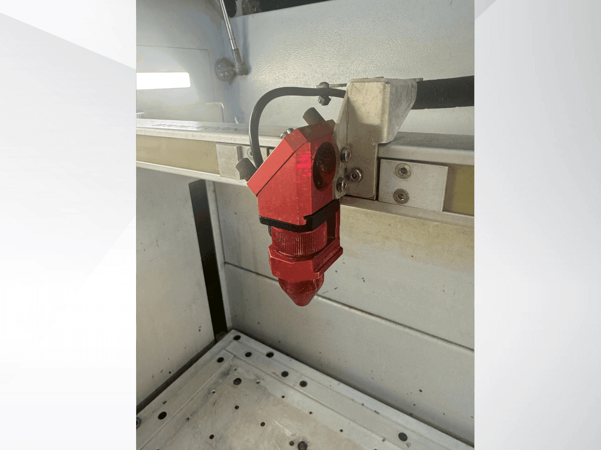 Trotec Speedy 360 Mašinos vaizdas iš priekio