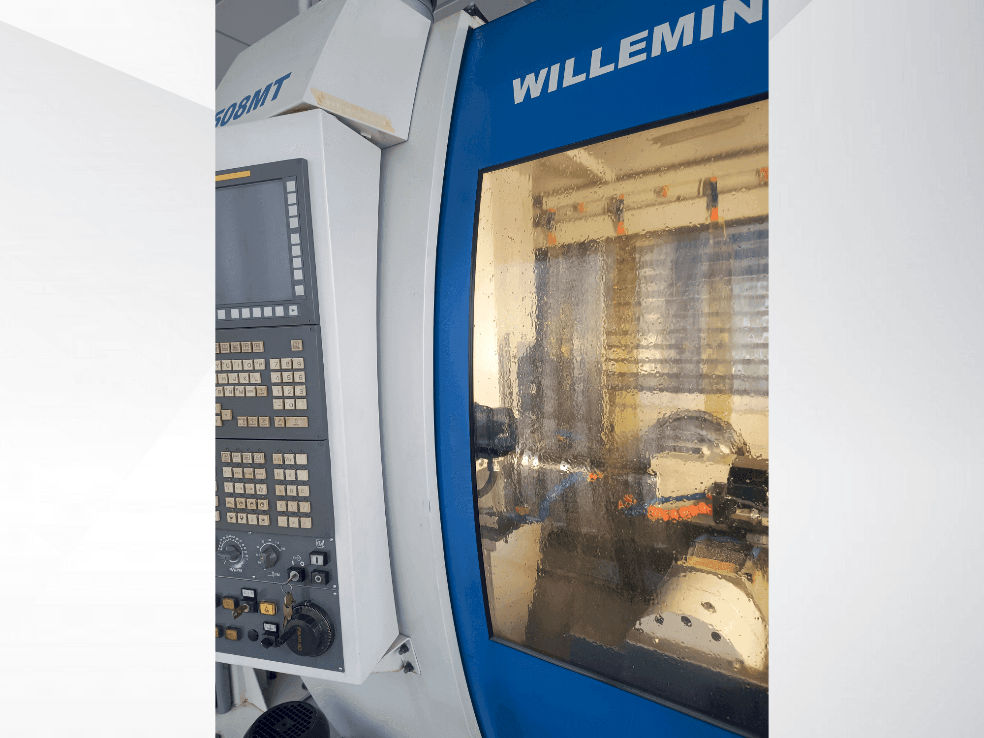 WILLEMIN-MACODEL 508MT-195 Mašinos vaizdas iš priekio
