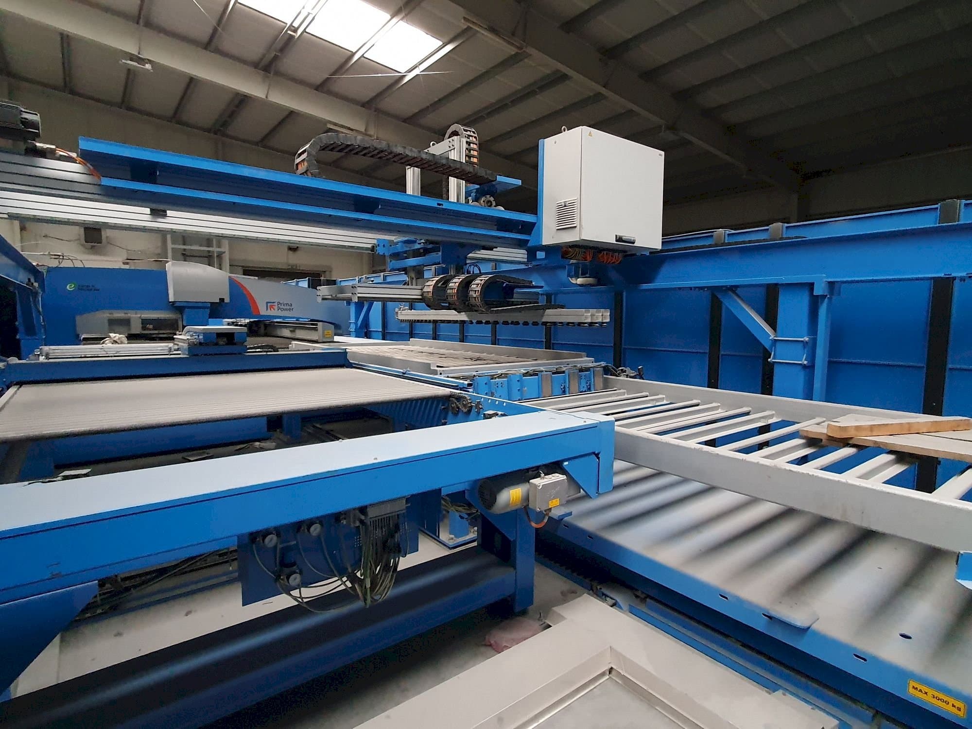 Prima Power LPe6f Mašinos vaizdas iš priekio