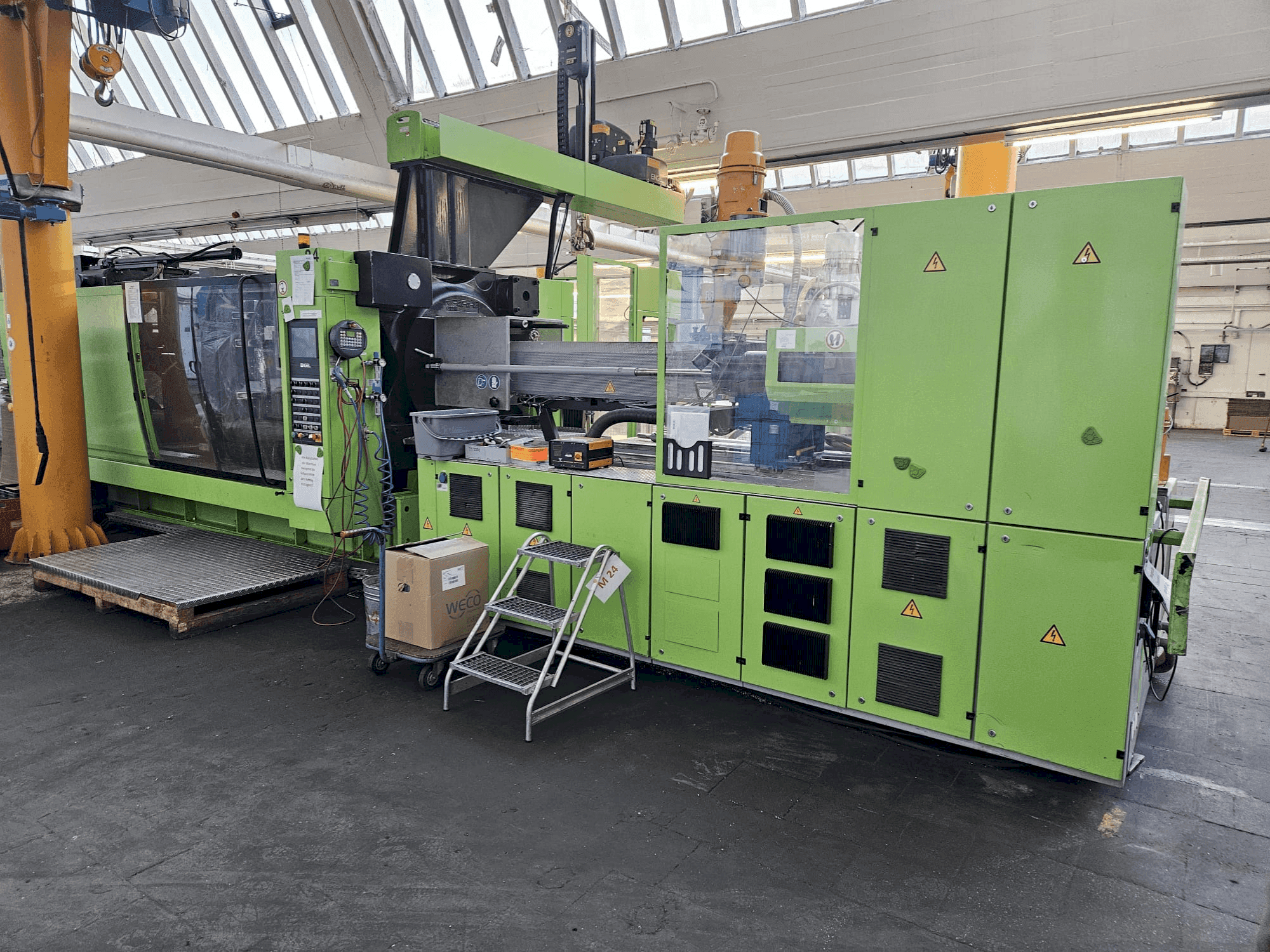 Engel CL 4550/750 Mašinos vaizdas iš priekio