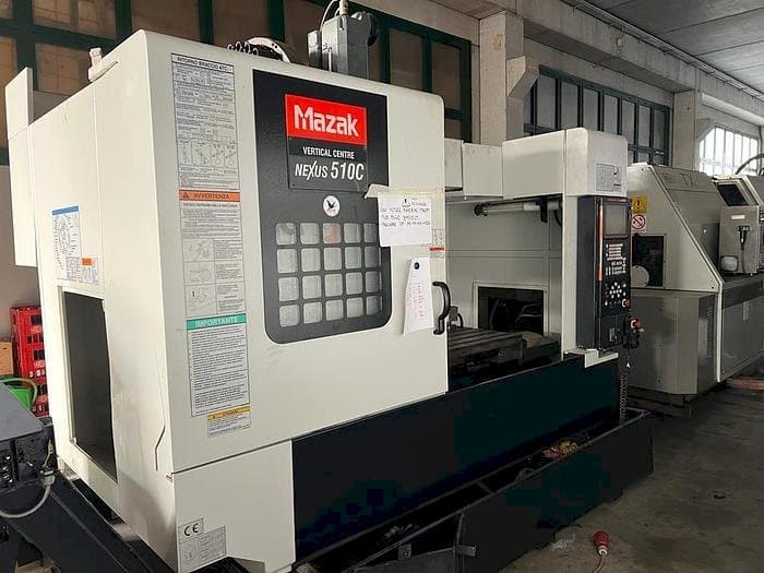Mazak VCN 510C Mašinos vaizdas iš priekio