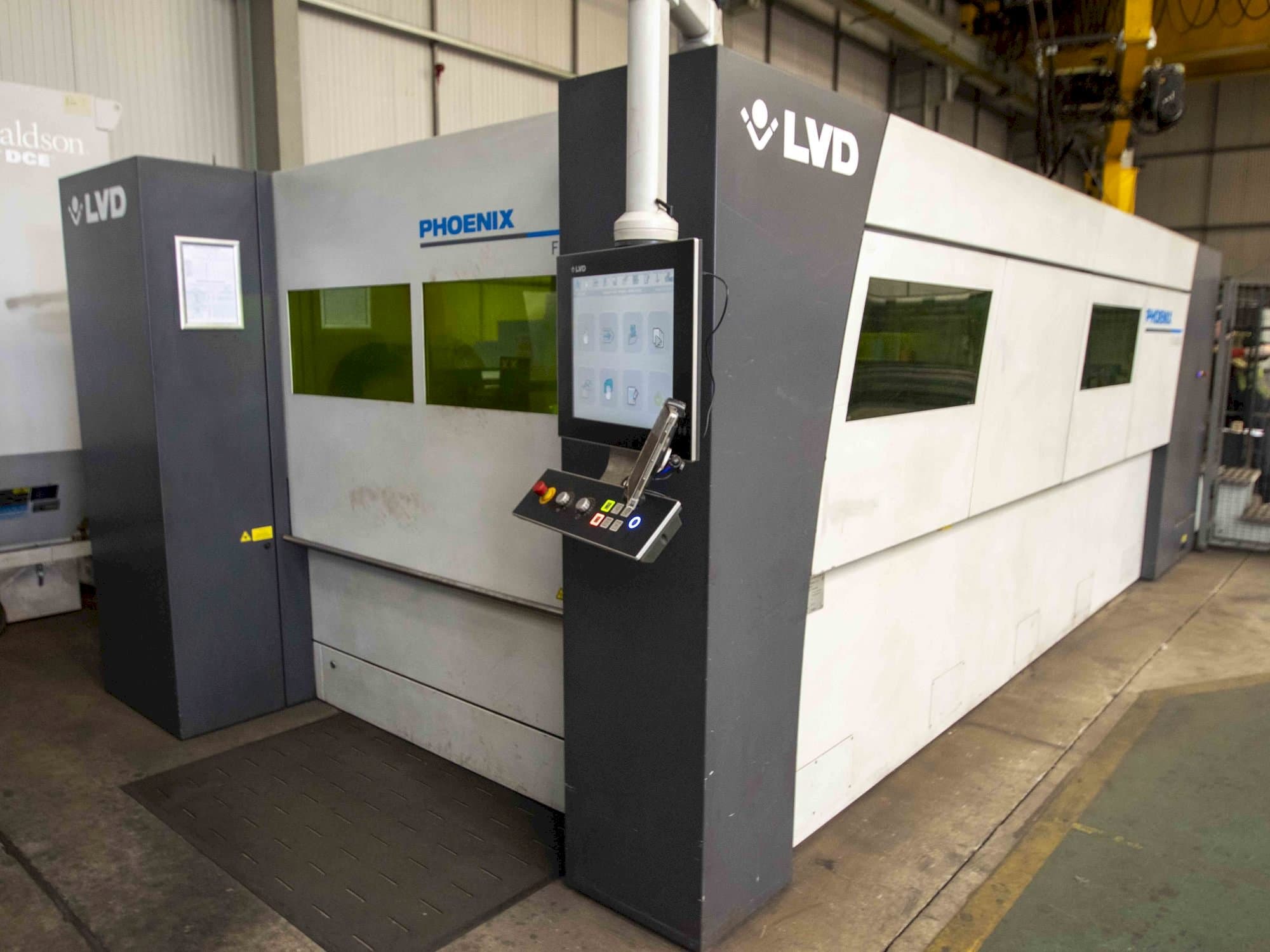 LVD Mašinos vaizdas iš priekio