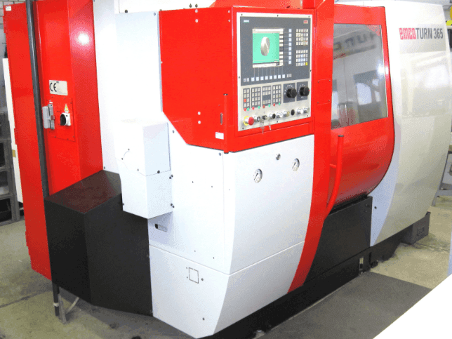 EMCO turn 365 tcmy Mašinos vaizdas iš priekio