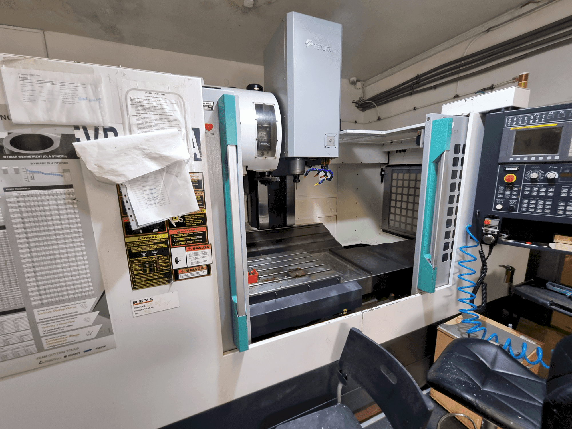 Feeler FVP1300A Mašinos vaizdas iš priekio