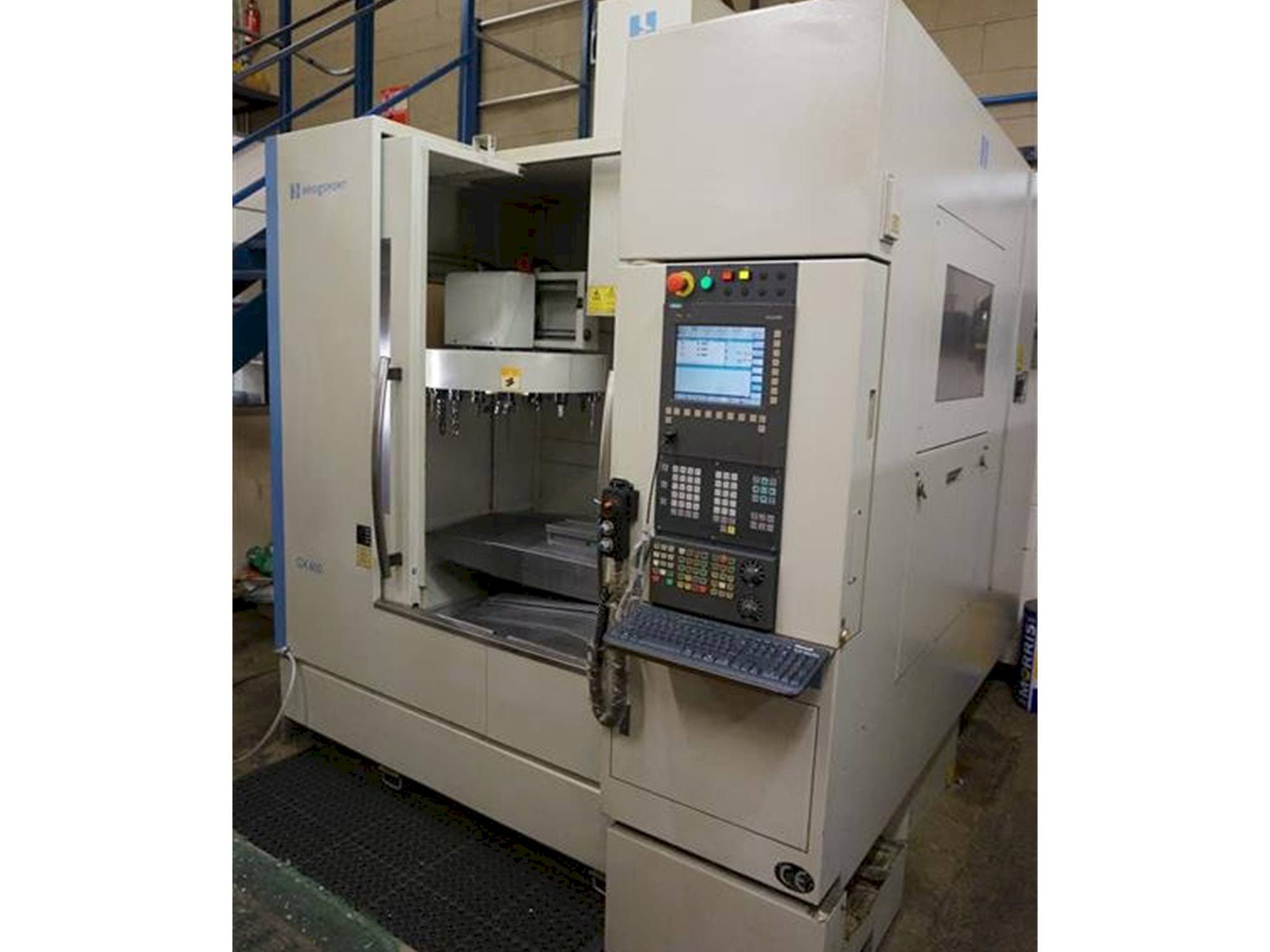 Bridgeport GX 600 Mašinos vaizdas iš priekio