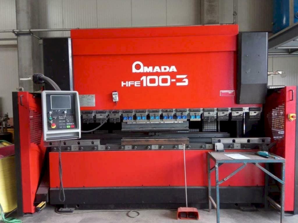 AMADA HFE 100-3 Mašinos vaizdas iš priekio